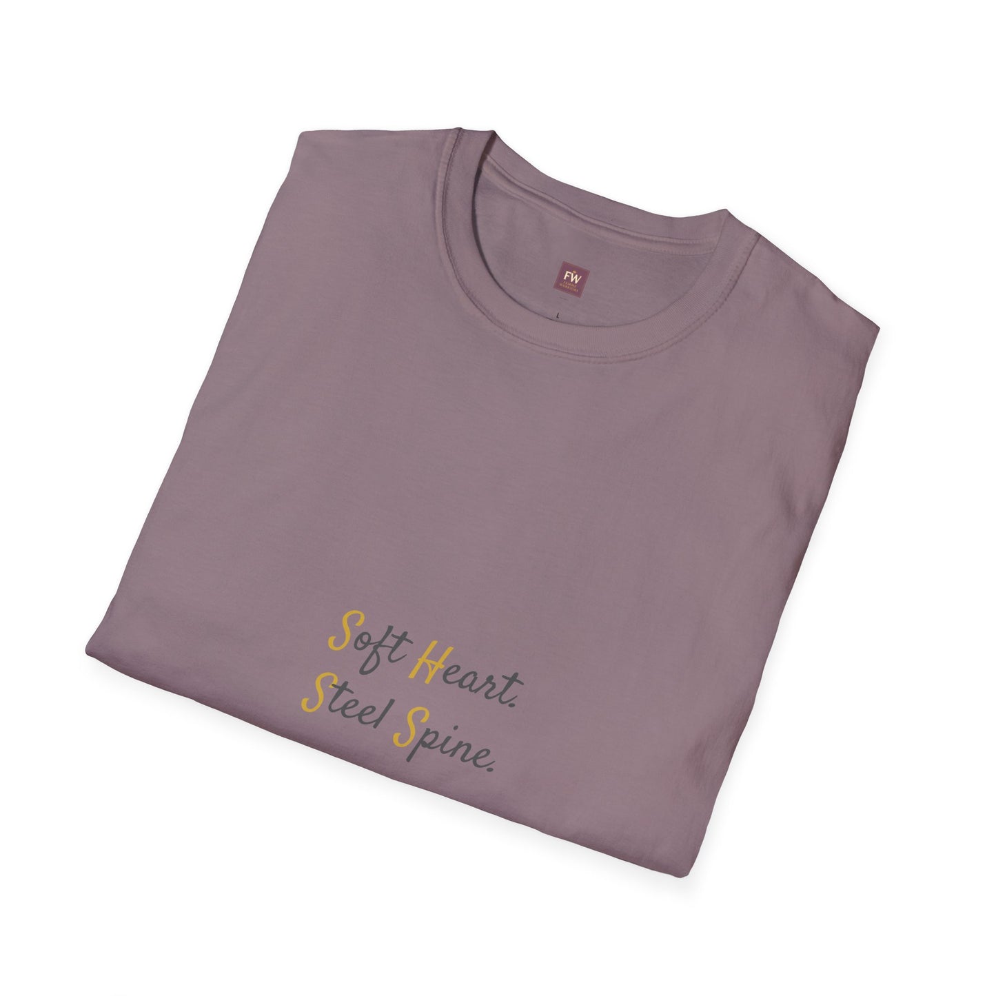 "Soft Heart. Steel Spine." Resilience Tee for Women
