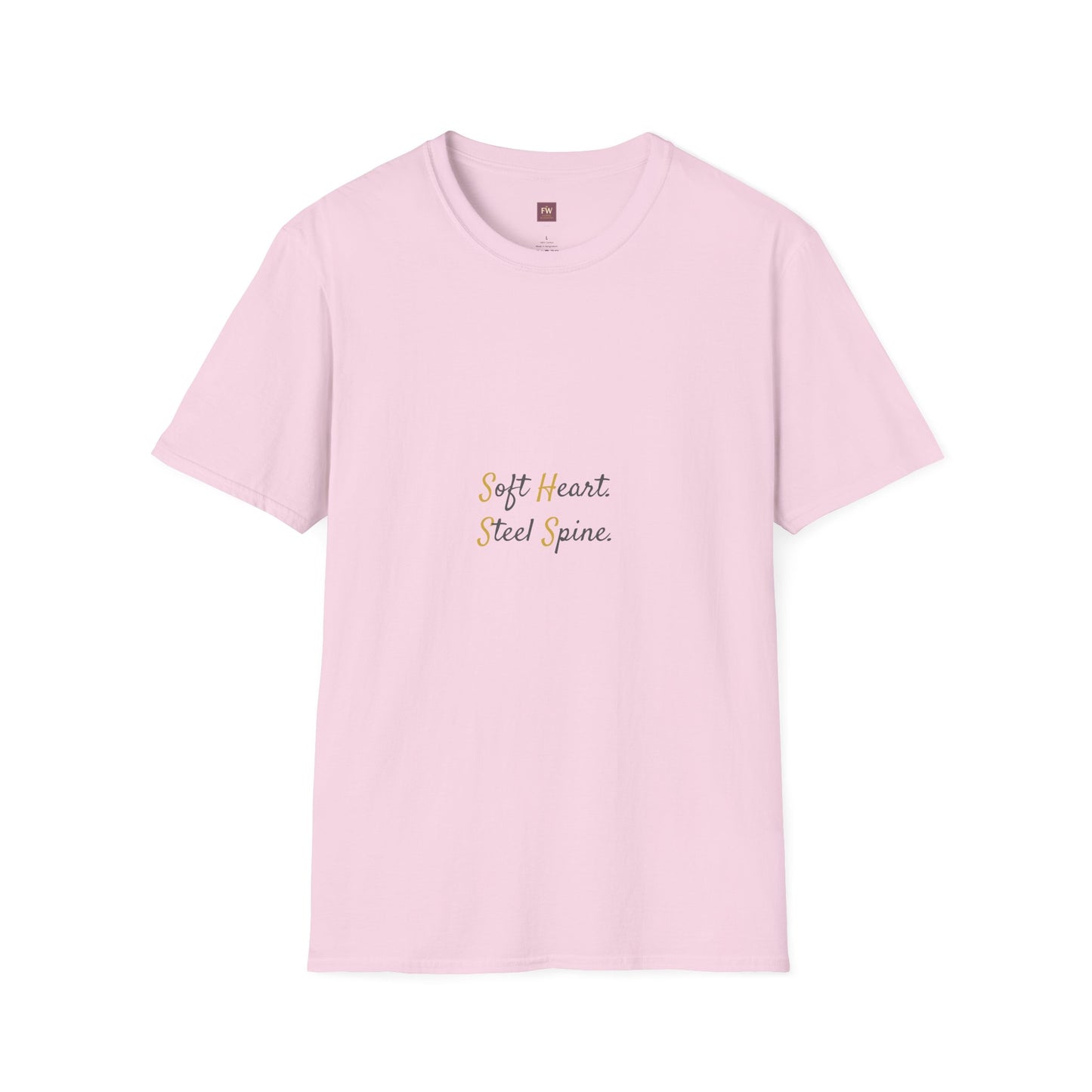 "Soft Heart. Steel Spine." Resilience Tee for Women