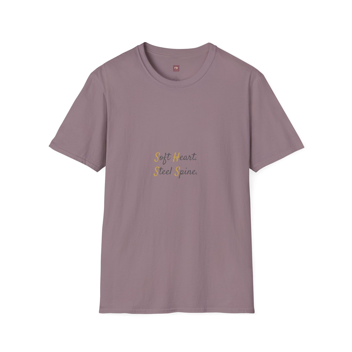 "Soft Heart. Steel Spine." Resilience Tee for Women