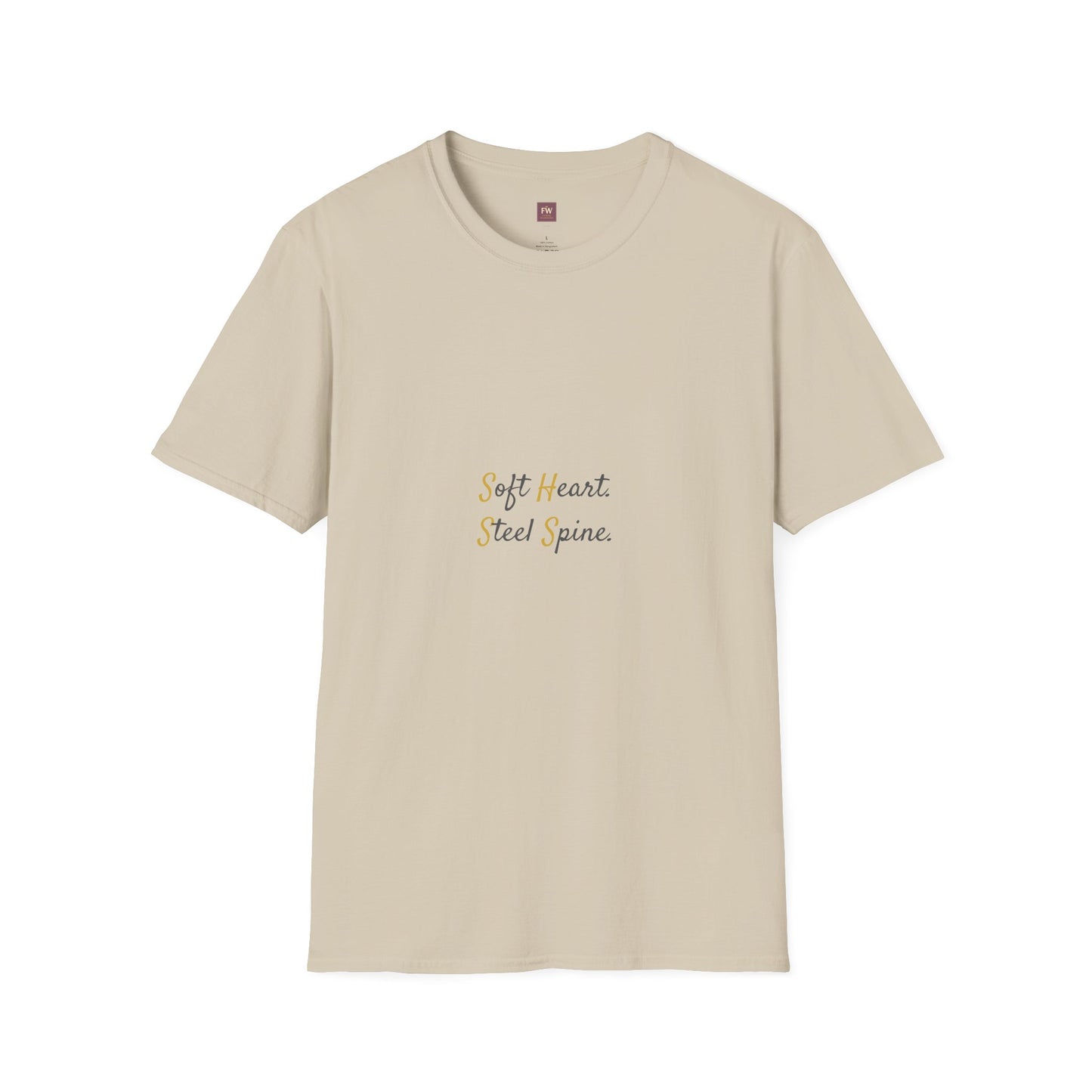 "Soft Heart. Steel Spine." Resilience Tee for Women