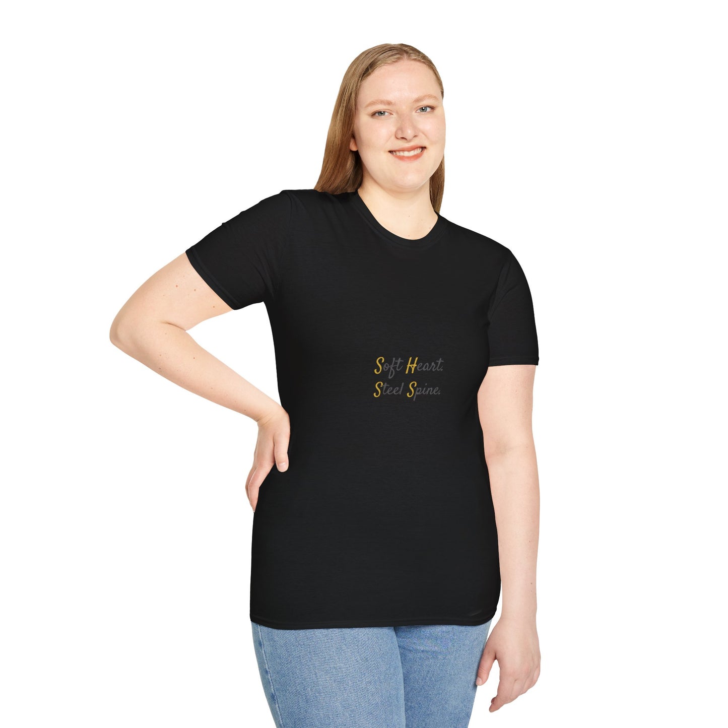"Soft Heart. Steel Spine." Resilience Tee for Women