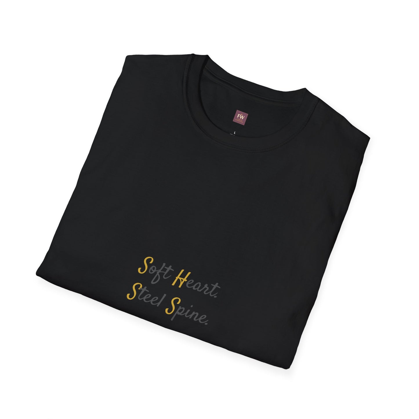 "Soft Heart. Steel Spine." Resilience Tee for Women