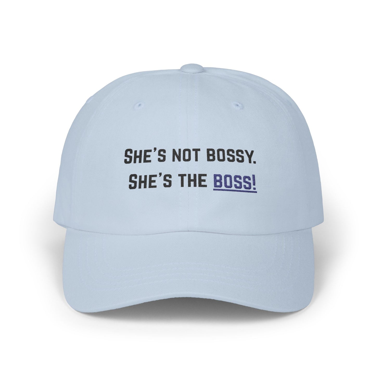 "Boss Mode On" Cap – She's Not Bossy, She's the BOSS!