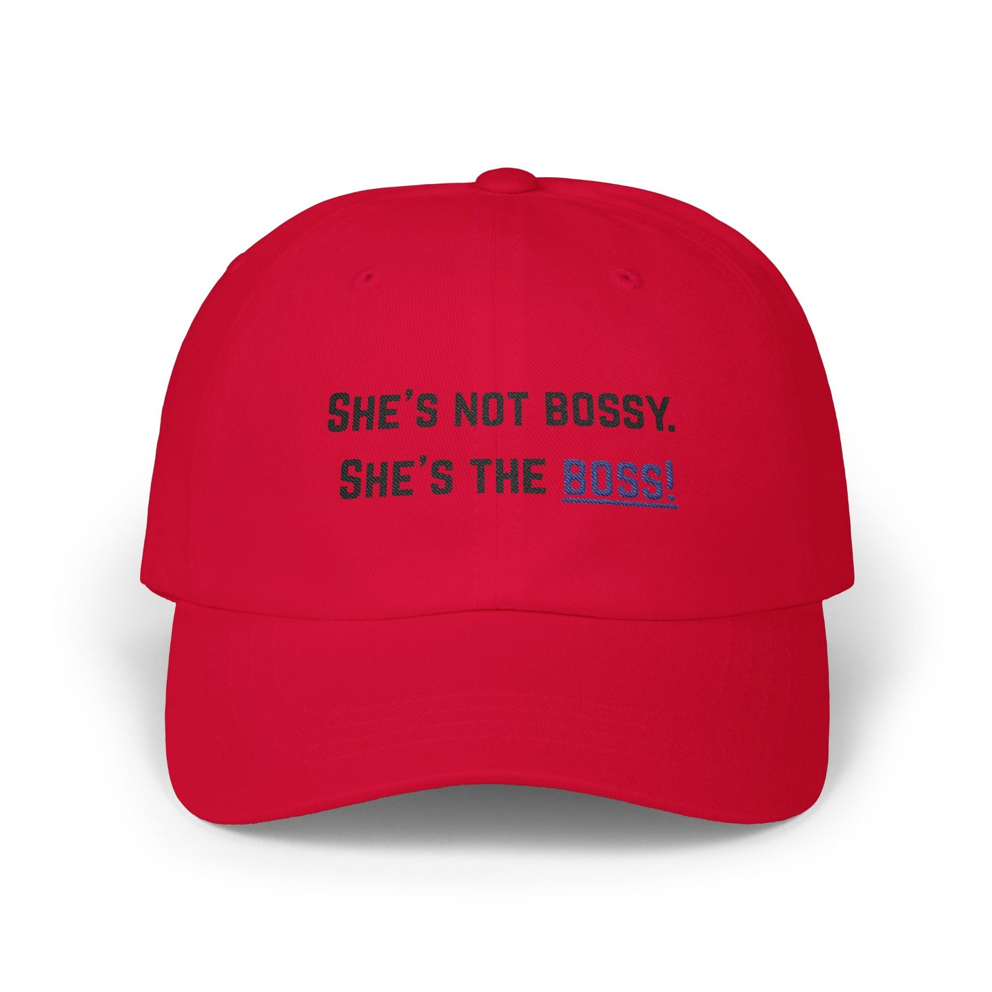 "Boss Mode On" Cap – She's Not Bossy, She's the BOSS!