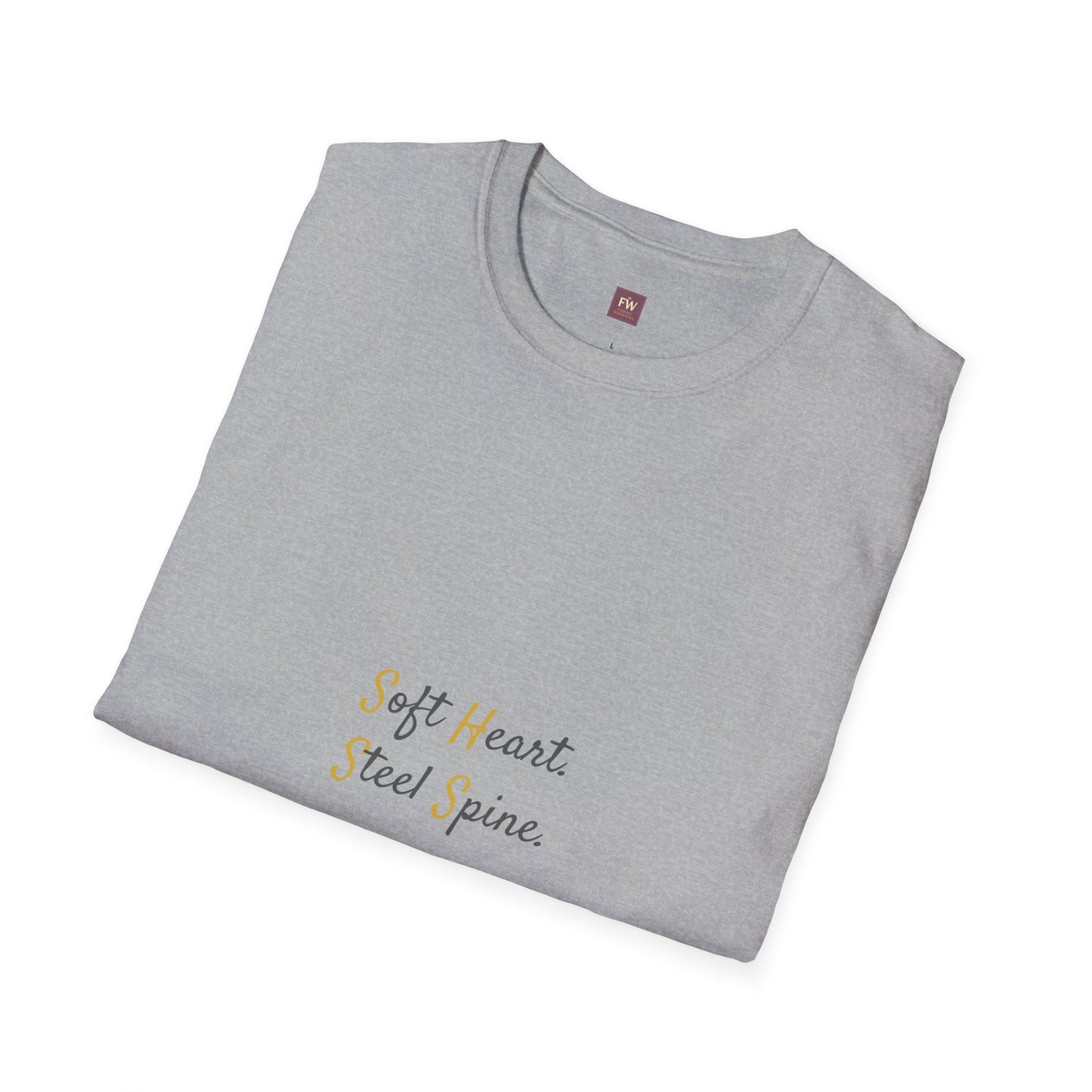 "Soft Heart. Steel Spine." Resilience Tee for Women