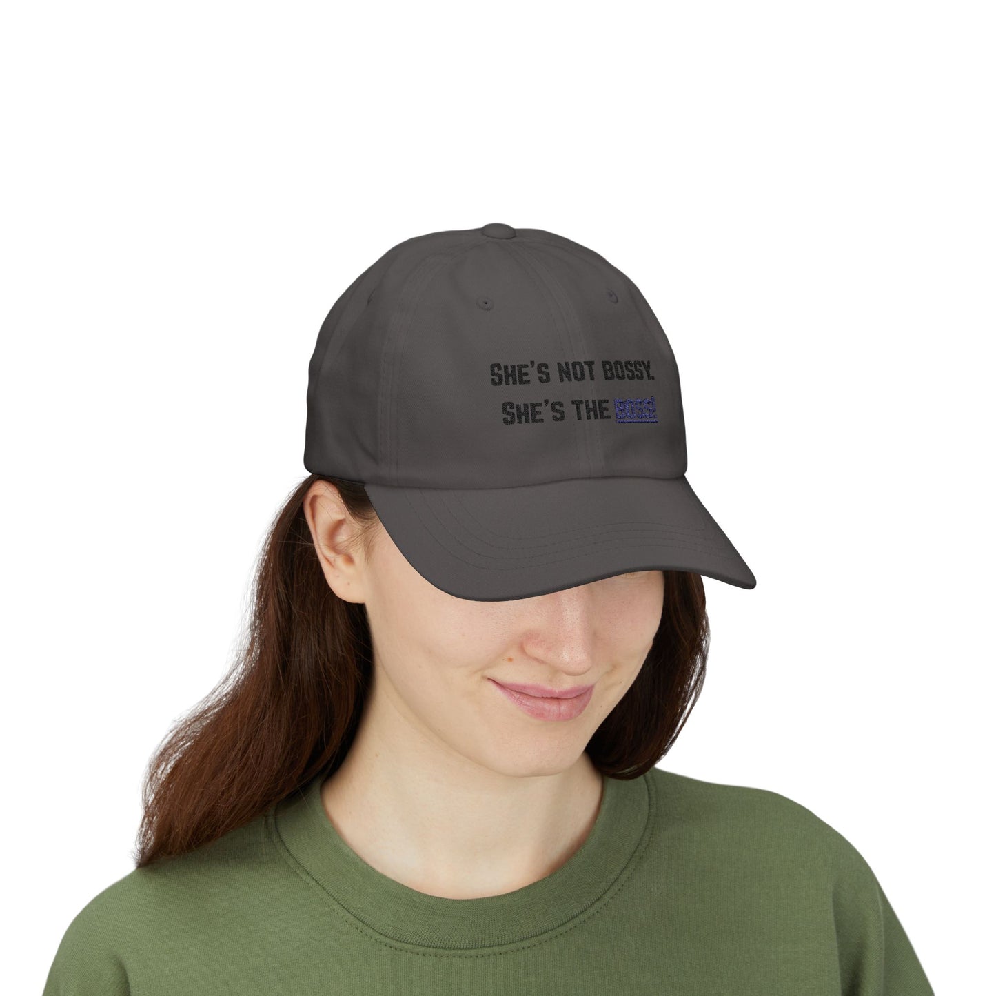"Boss Mode On" Cap – She's Not Bossy, She's the BOSS!
