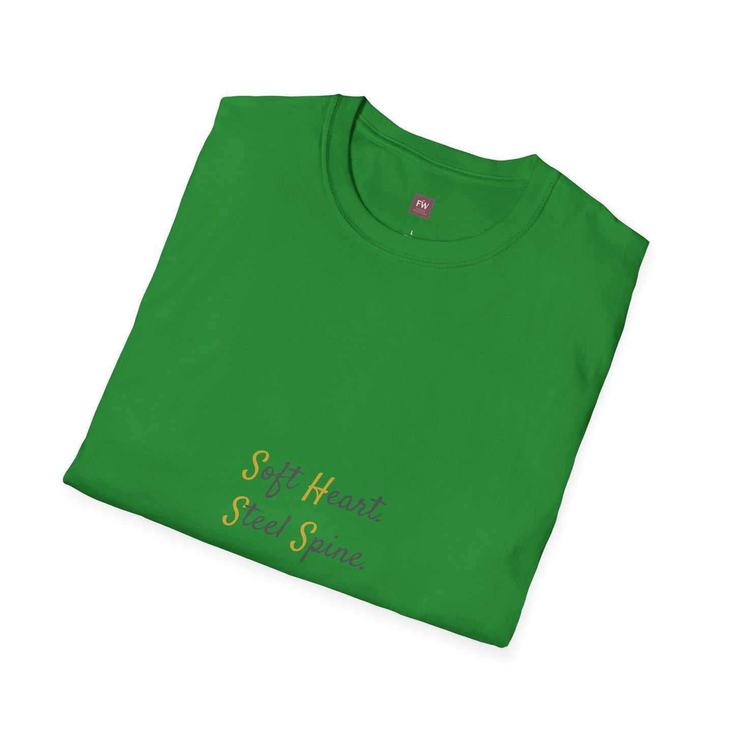 "Soft Heart. Steel Spine." Resilience Tee for Women
