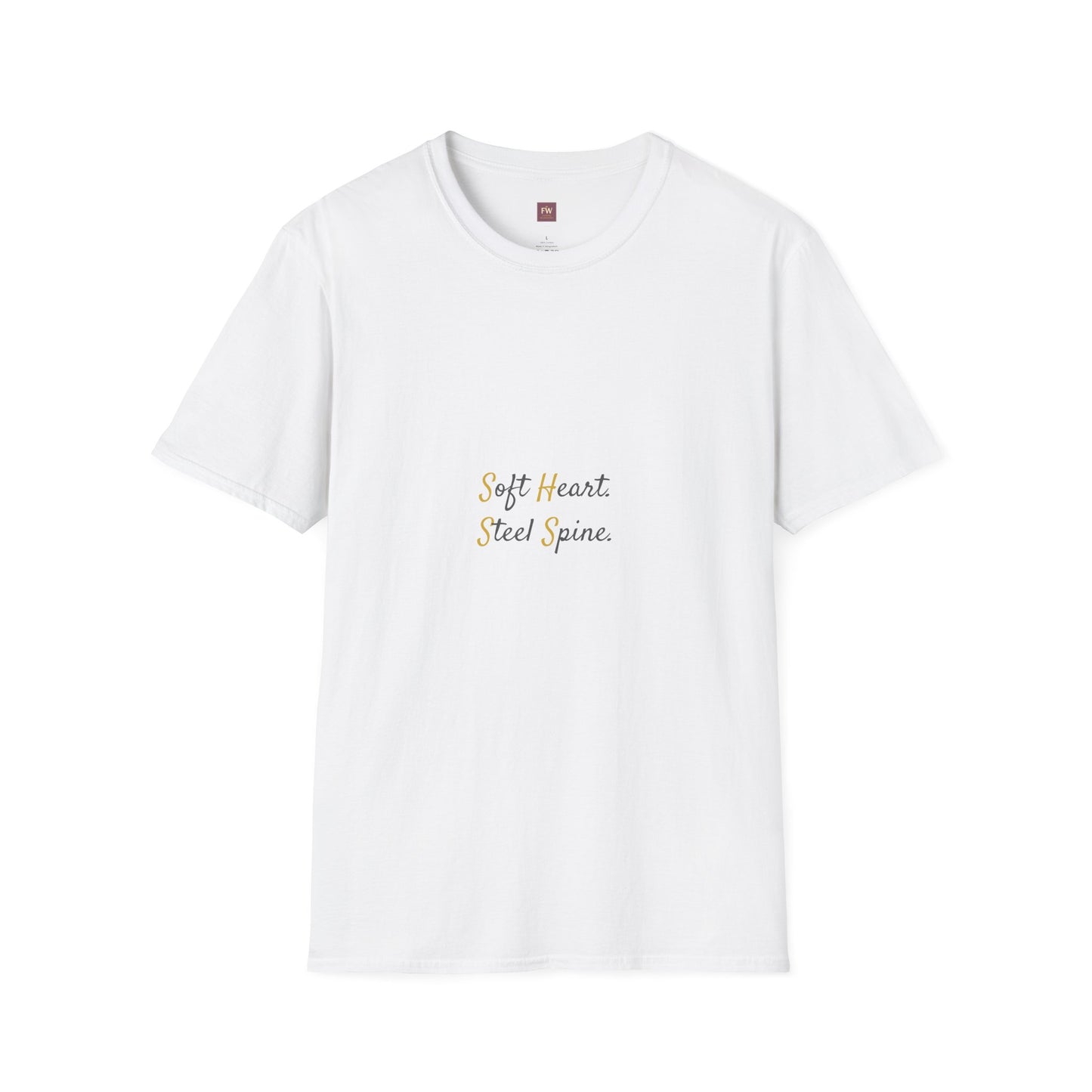 "Soft Heart. Steel Spine." Resilience Tee for Women