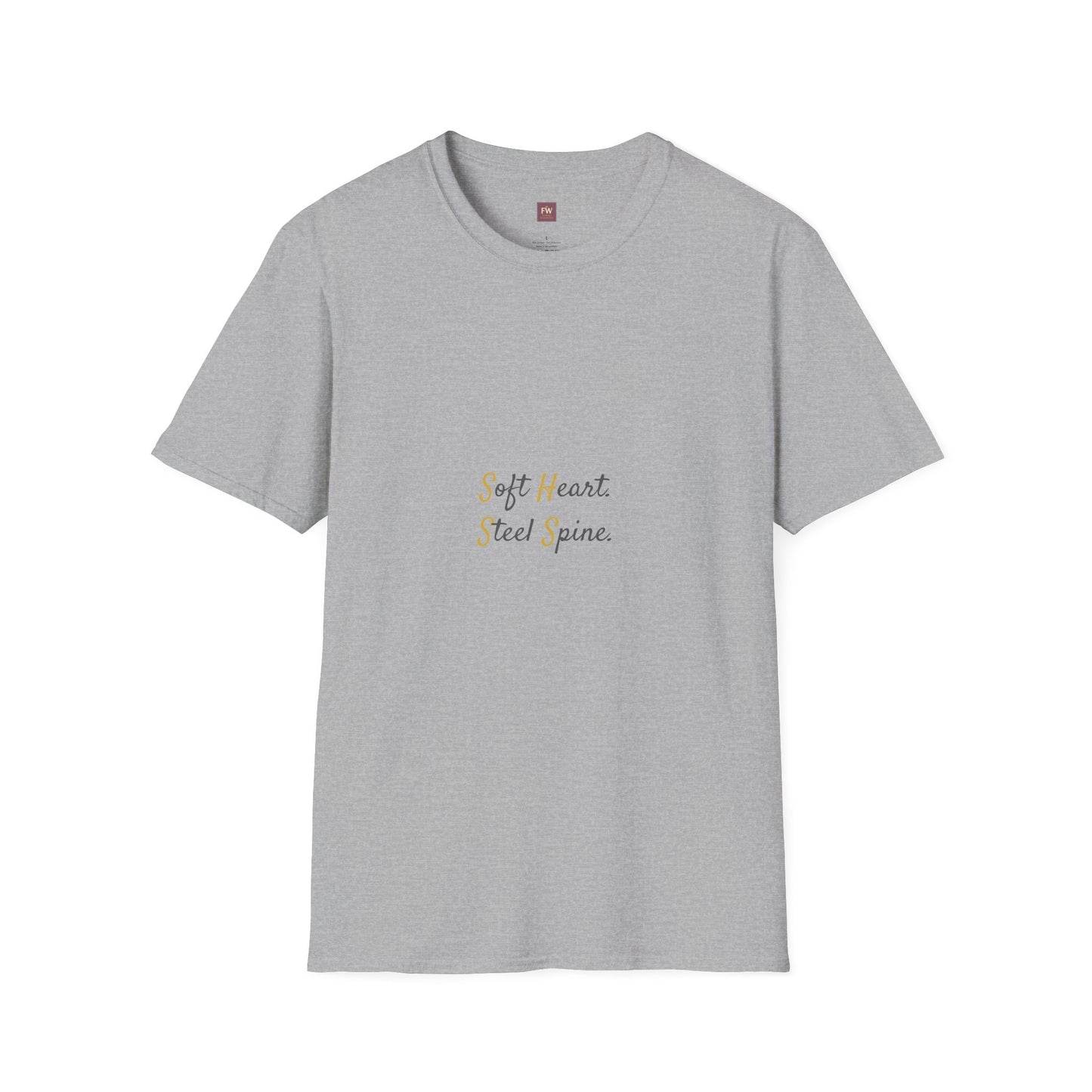 "Soft Heart. Steel Spine." Resilience Tee for Women