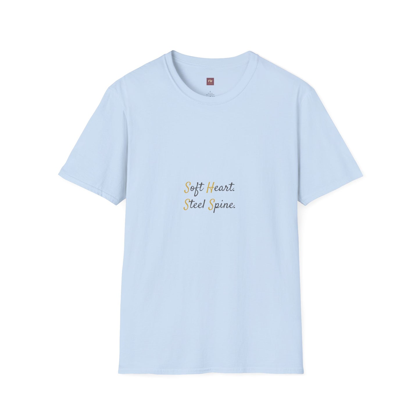 "Soft Heart. Steel Spine." Resilience Tee for Women