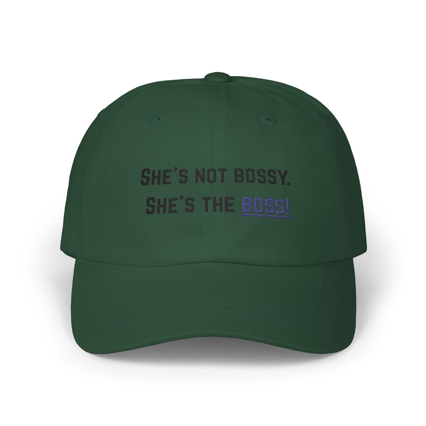 "Boss Mode On" Cap – She's Not Bossy, She's the BOSS!