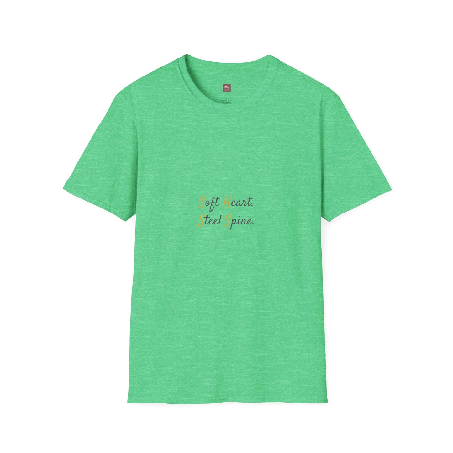 "Soft Heart. Steel Spine." Resilience Tee for Women