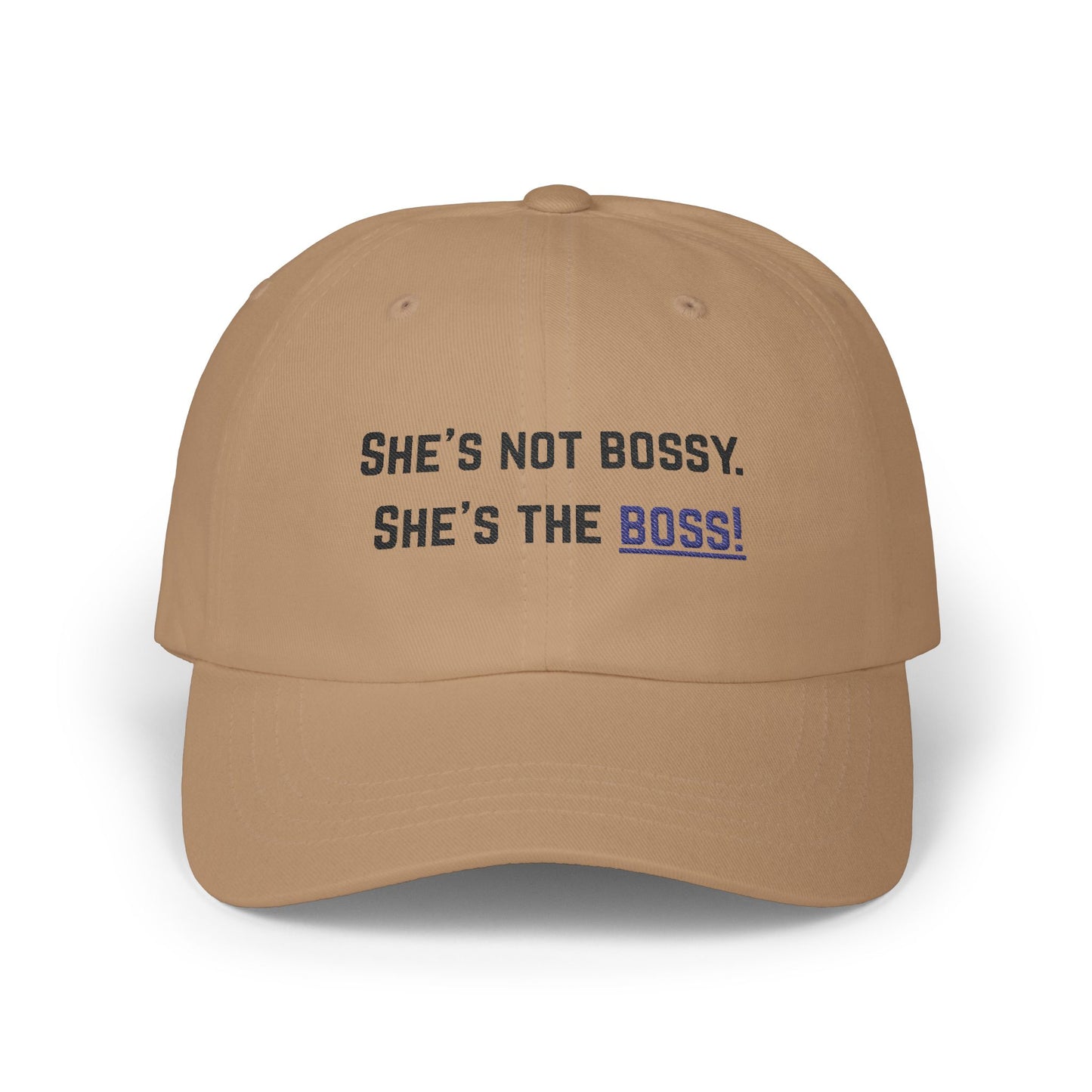 "Boss Mode On" Cap – She's Not Bossy, She's the BOSS!