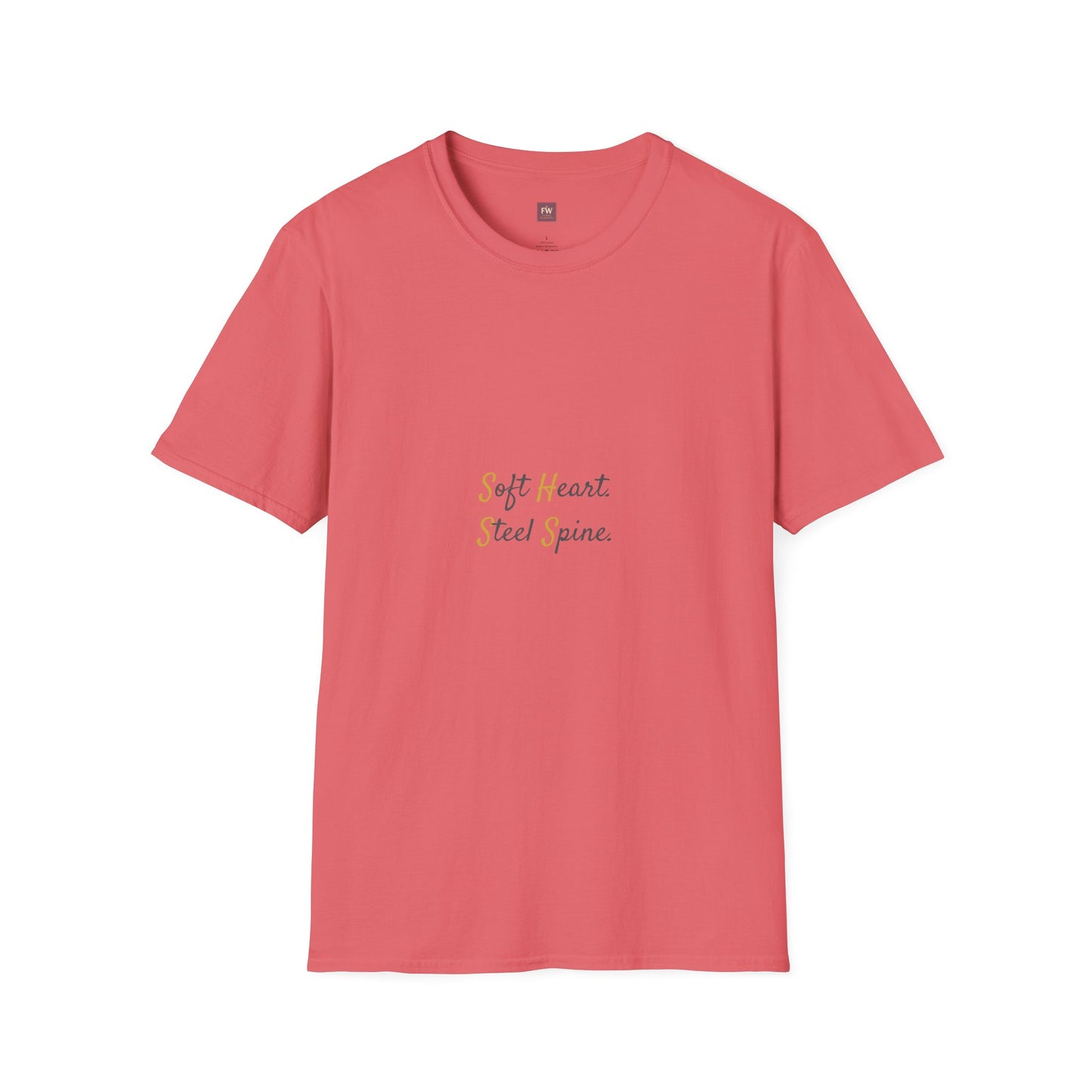 "Soft Heart. Steel Spine." Resilience Tee for Women