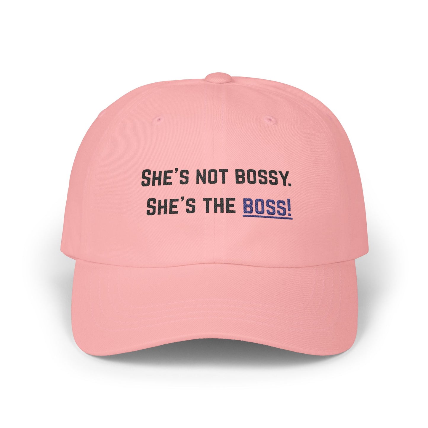 "Boss Mode On" Cap – She's Not Bossy, She's the BOSS!