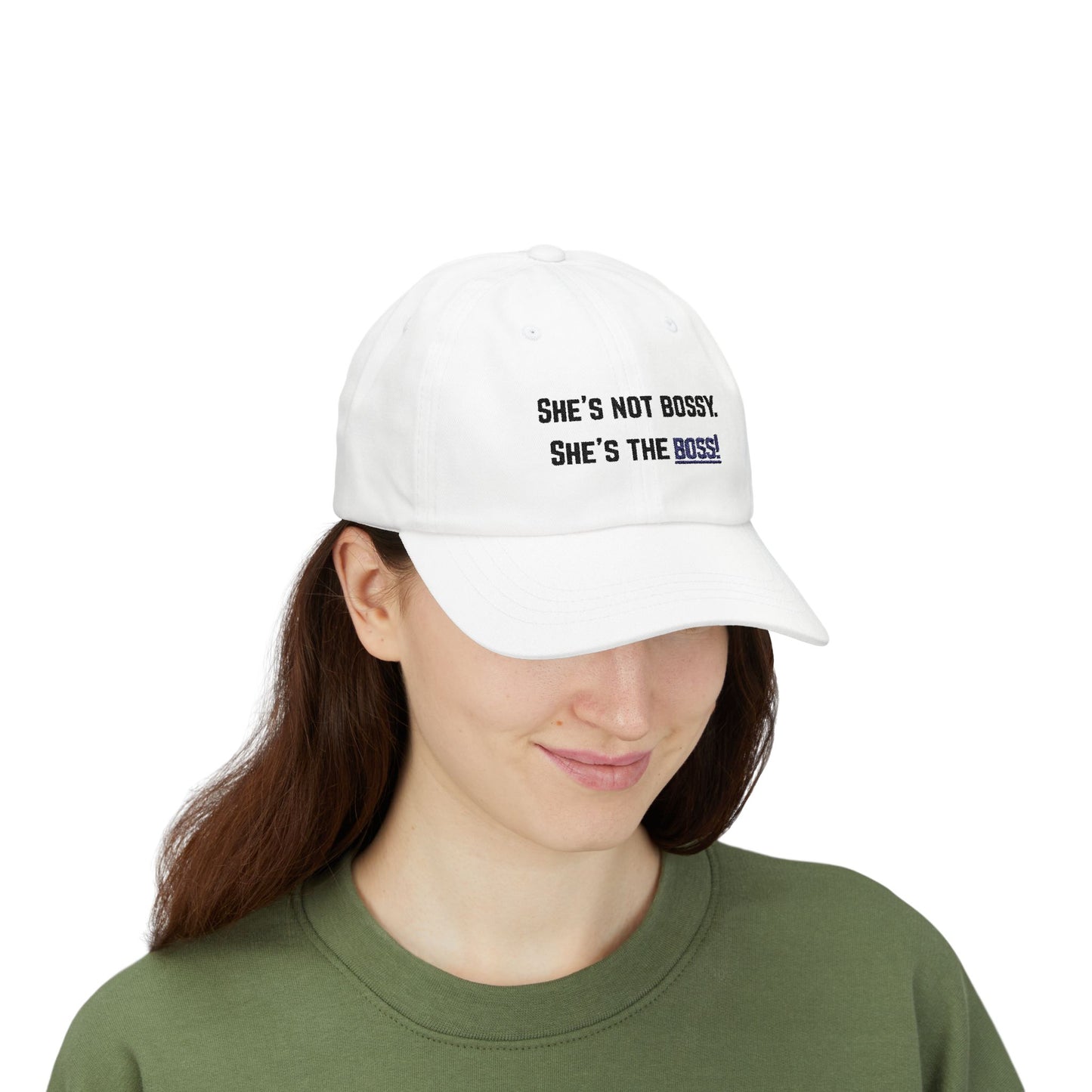 "Boss Mode On" Cap – She's Not Bossy, She's the BOSS!