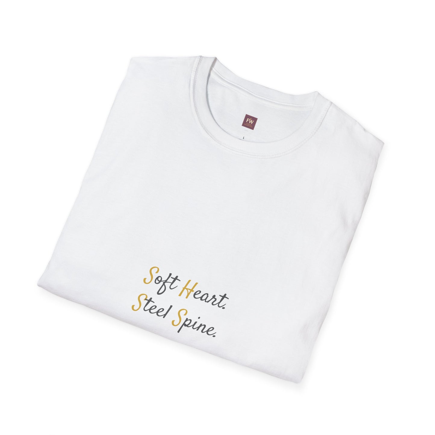 "Soft Heart. Steel Spine." Resilience Tee for Women