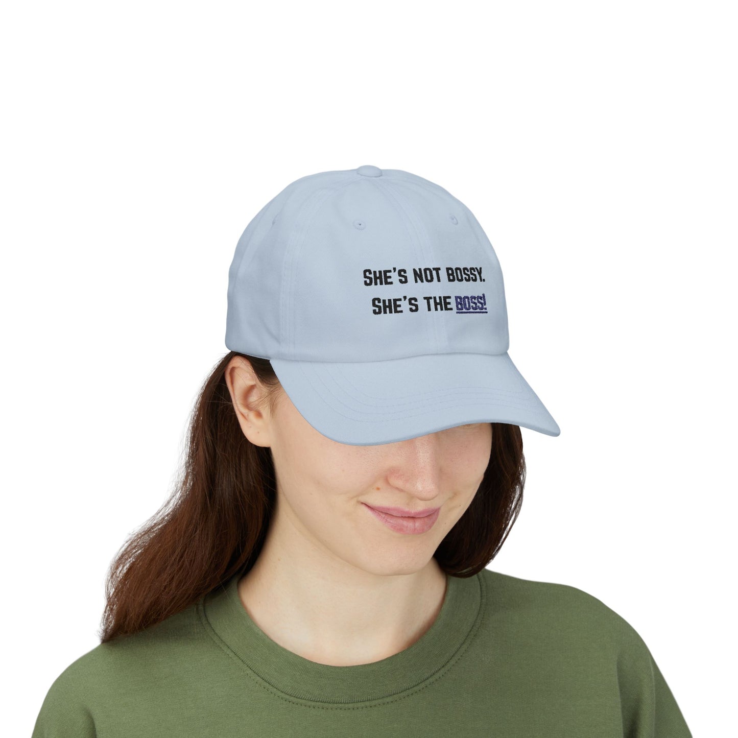 "Boss Mode On" Cap – She's Not Bossy, She's the BOSS!