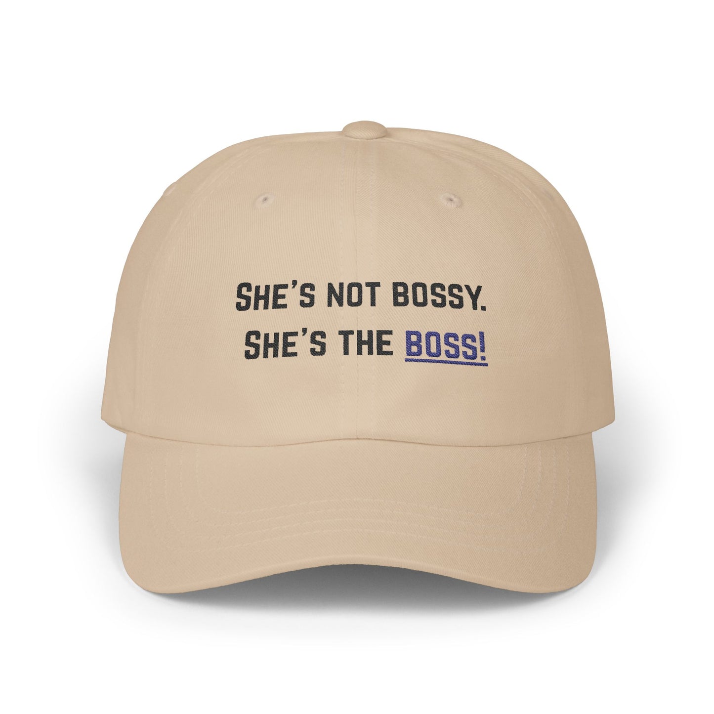"Boss Mode On" Cap – She's Not Bossy, She's the BOSS!