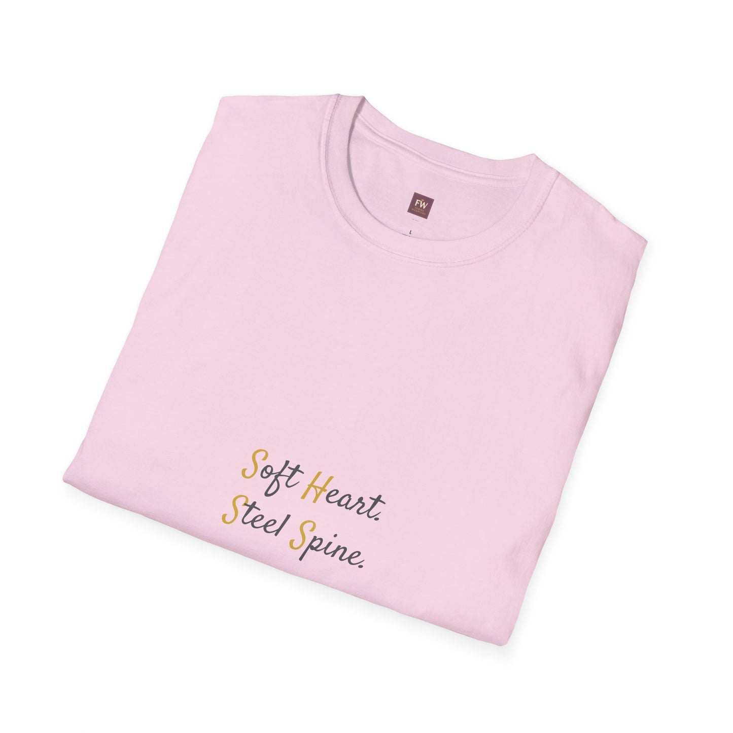 "Soft Heart. Steel Spine." Resilience Tee for Women