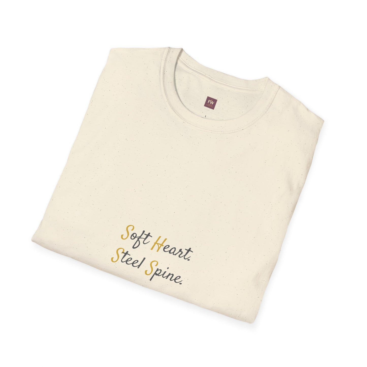 "Soft Heart. Steel Spine." Resilience Tee for Women