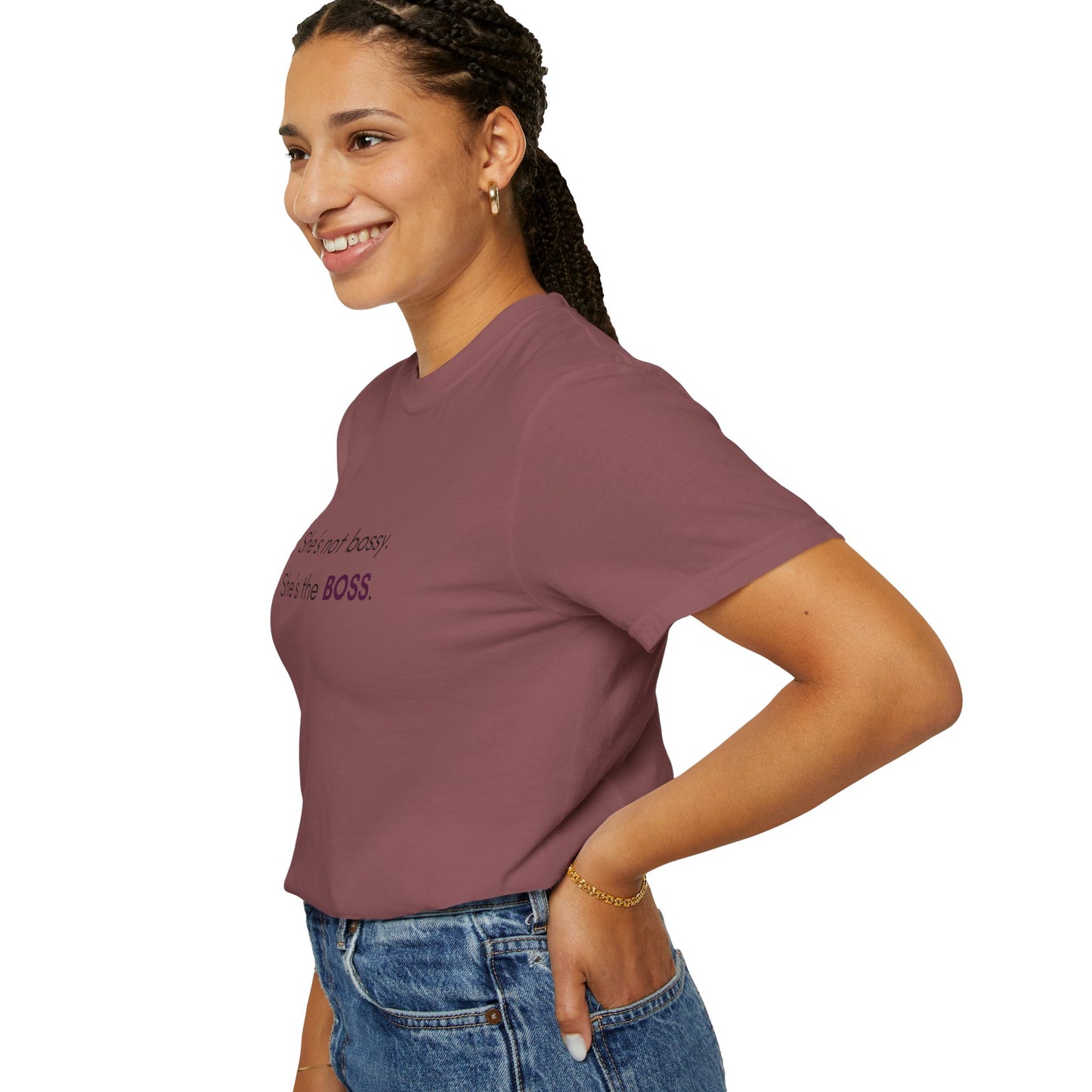 "She’s Not Bossy – She’s the BOSS!" Empowerment Tee