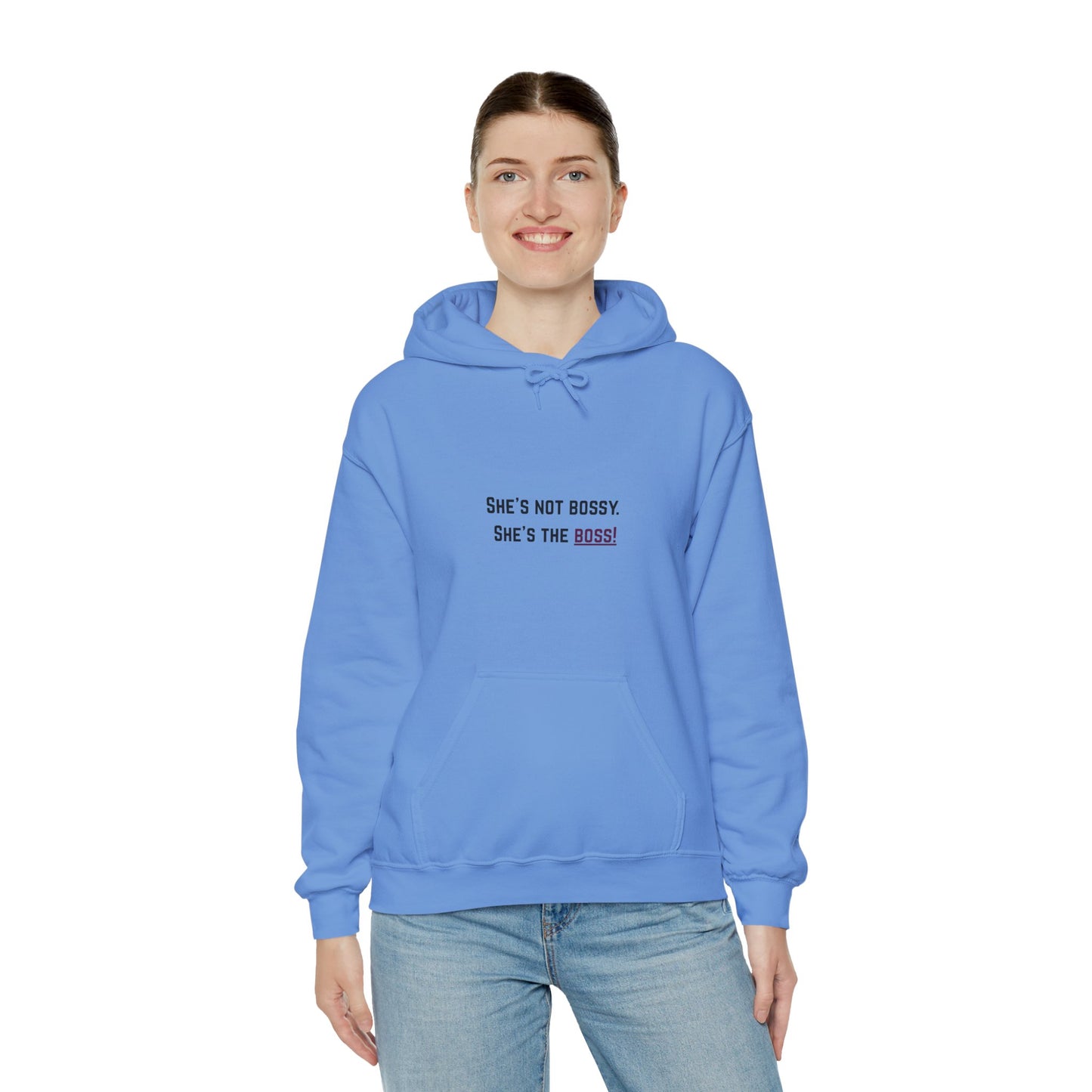 "She’s the BOSS" Statement Hoodie – Power Meets Comfort