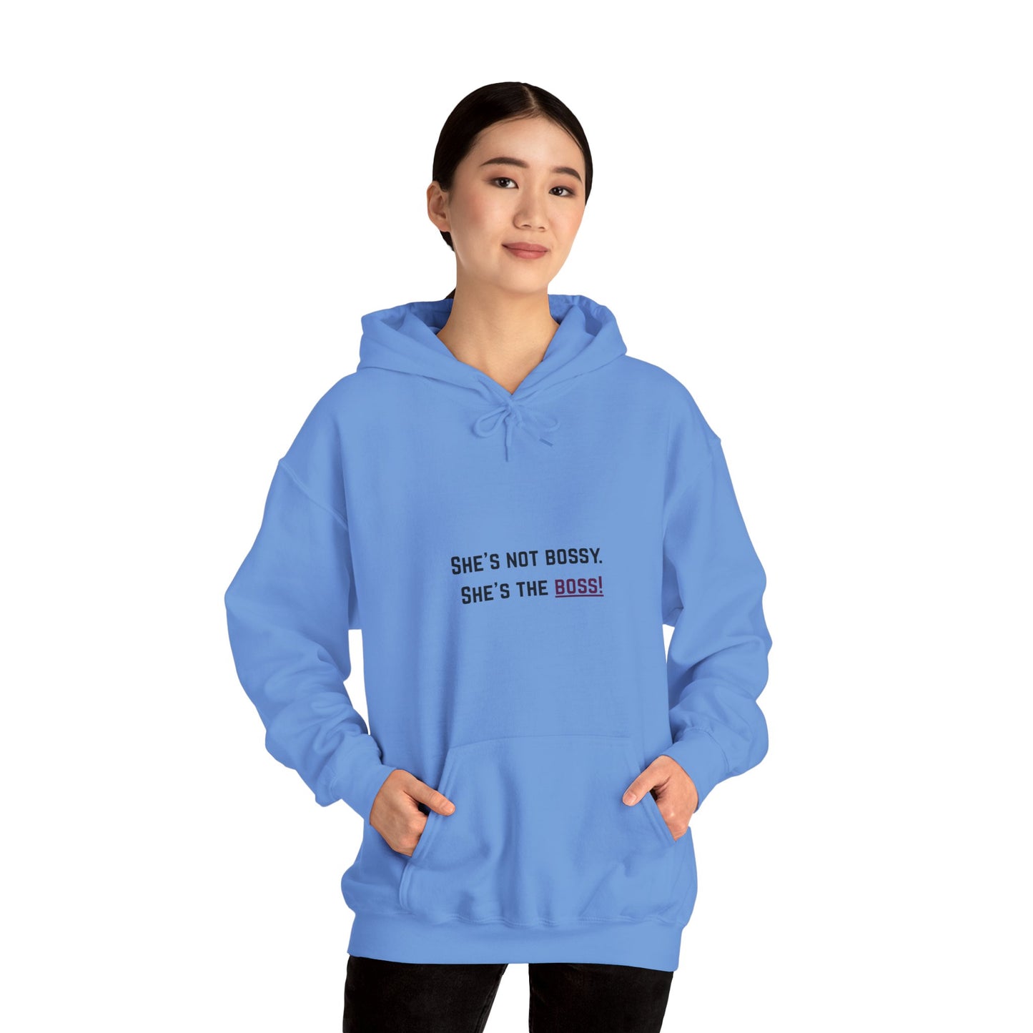 "She’s the BOSS" Statement Hoodie – Power Meets Comfort