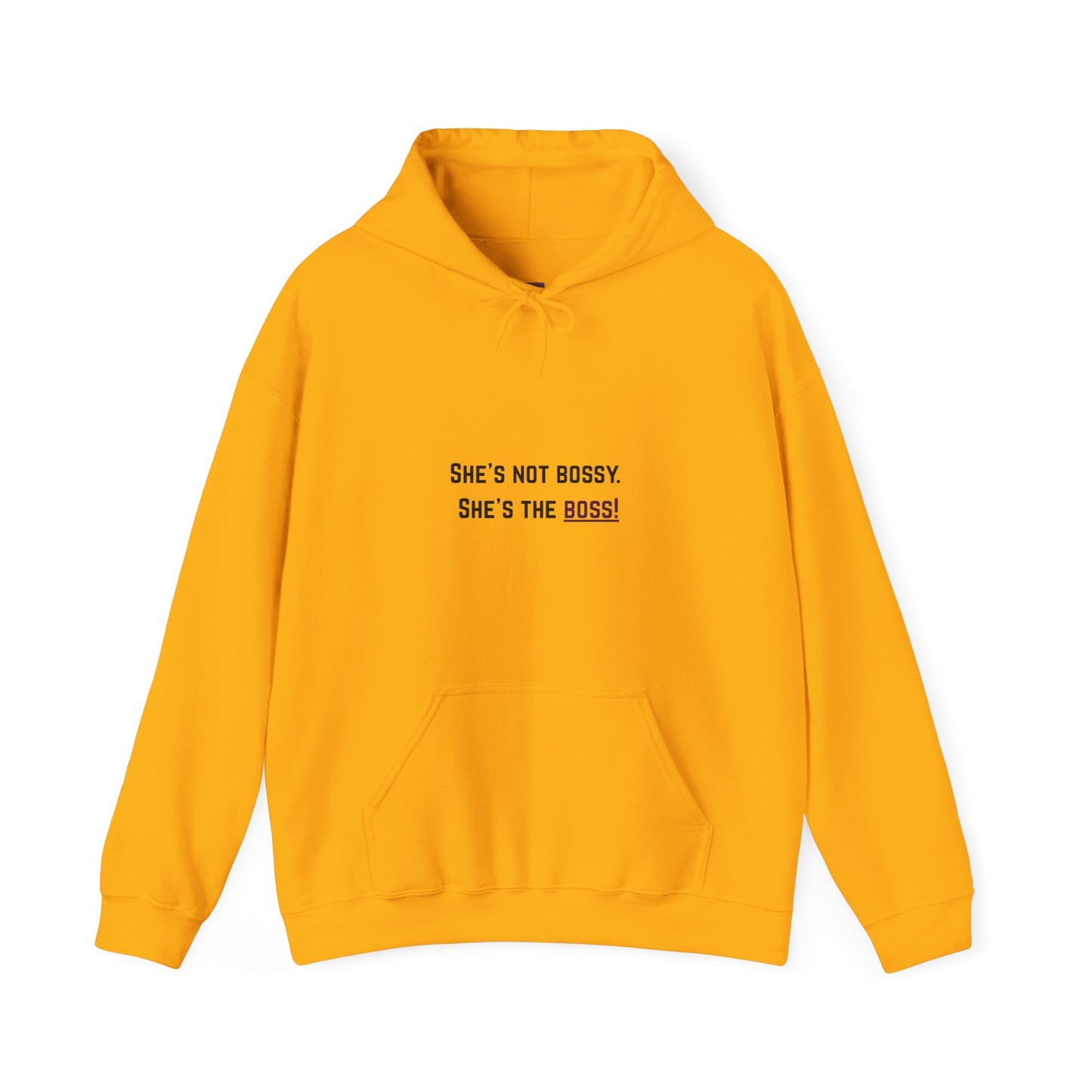 "She’s the BOSS" Statement Hoodie – Power Meets Comfort