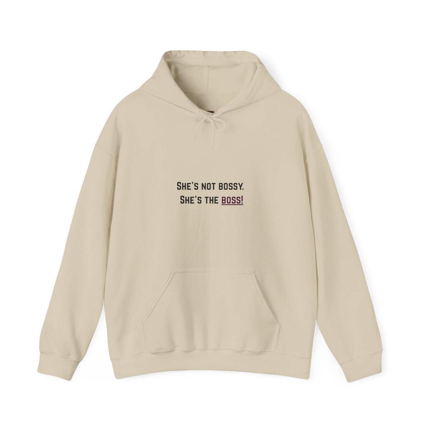 "She’s the BOSS" Statement Hoodie – Power Meets Comfort