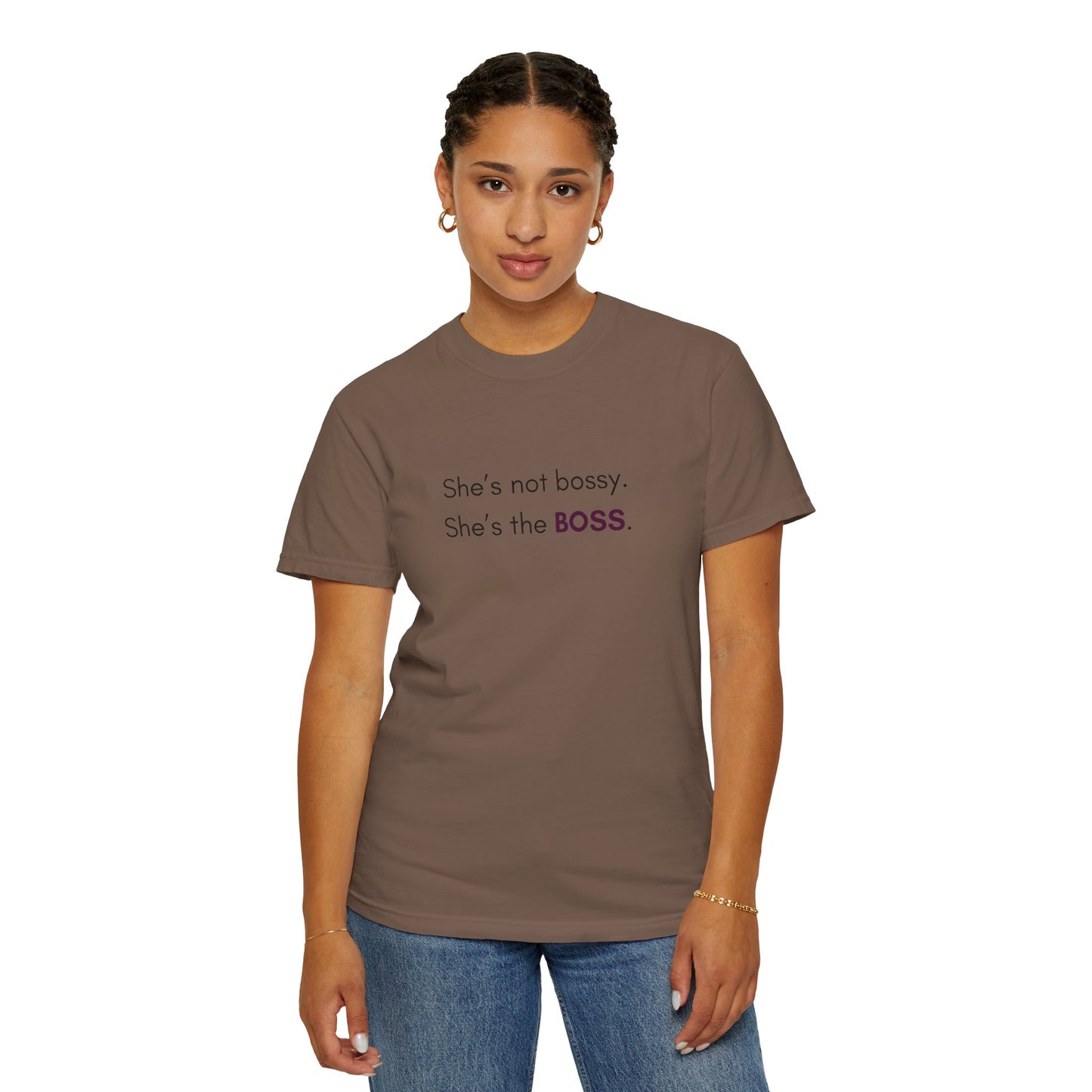 "She’s Not Bossy – She’s the BOSS!" Empowerment Tee