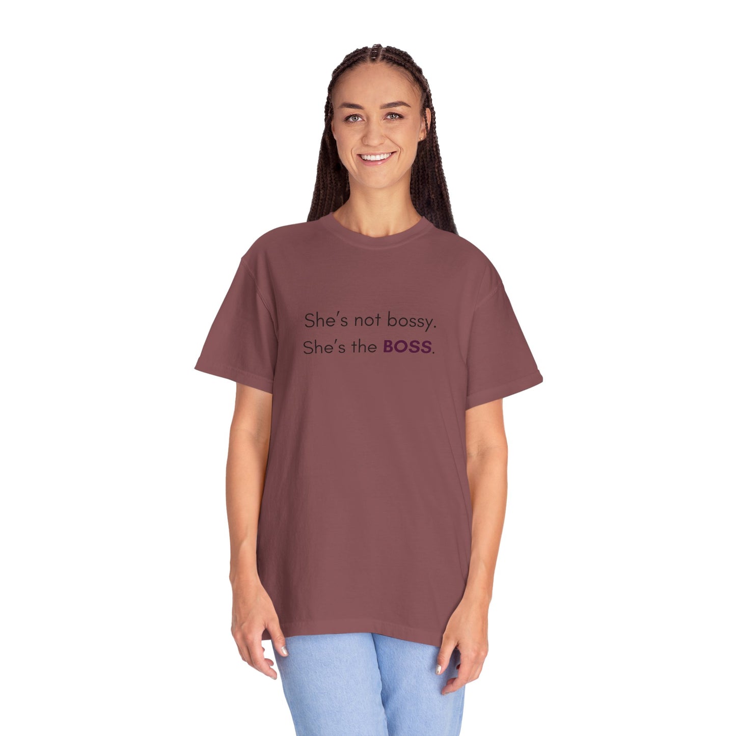 "She’s Not Bossy – She’s the BOSS!" Empowerment Tee