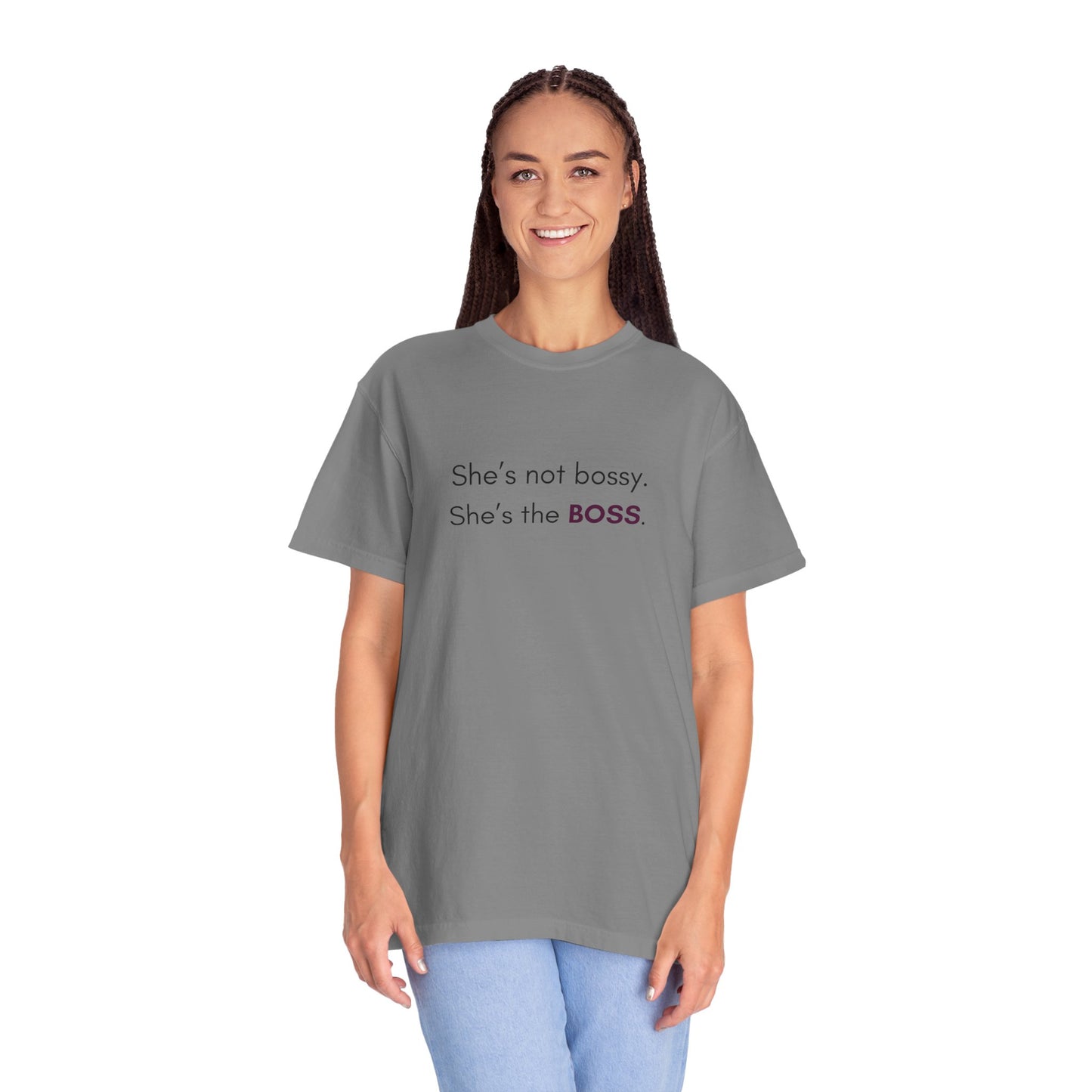"She’s Not Bossy – She’s the BOSS!" Empowerment Tee