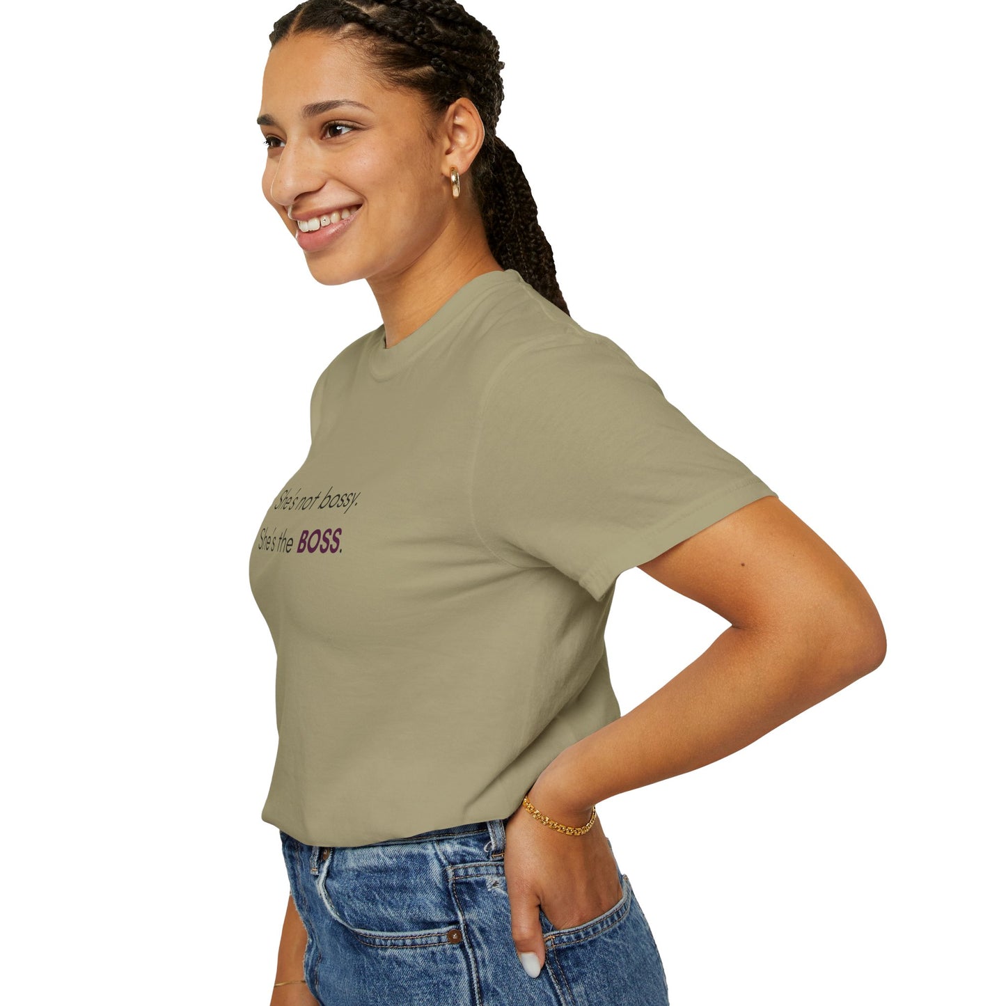 "She’s Not Bossy – She’s the BOSS!" Empowerment Tee