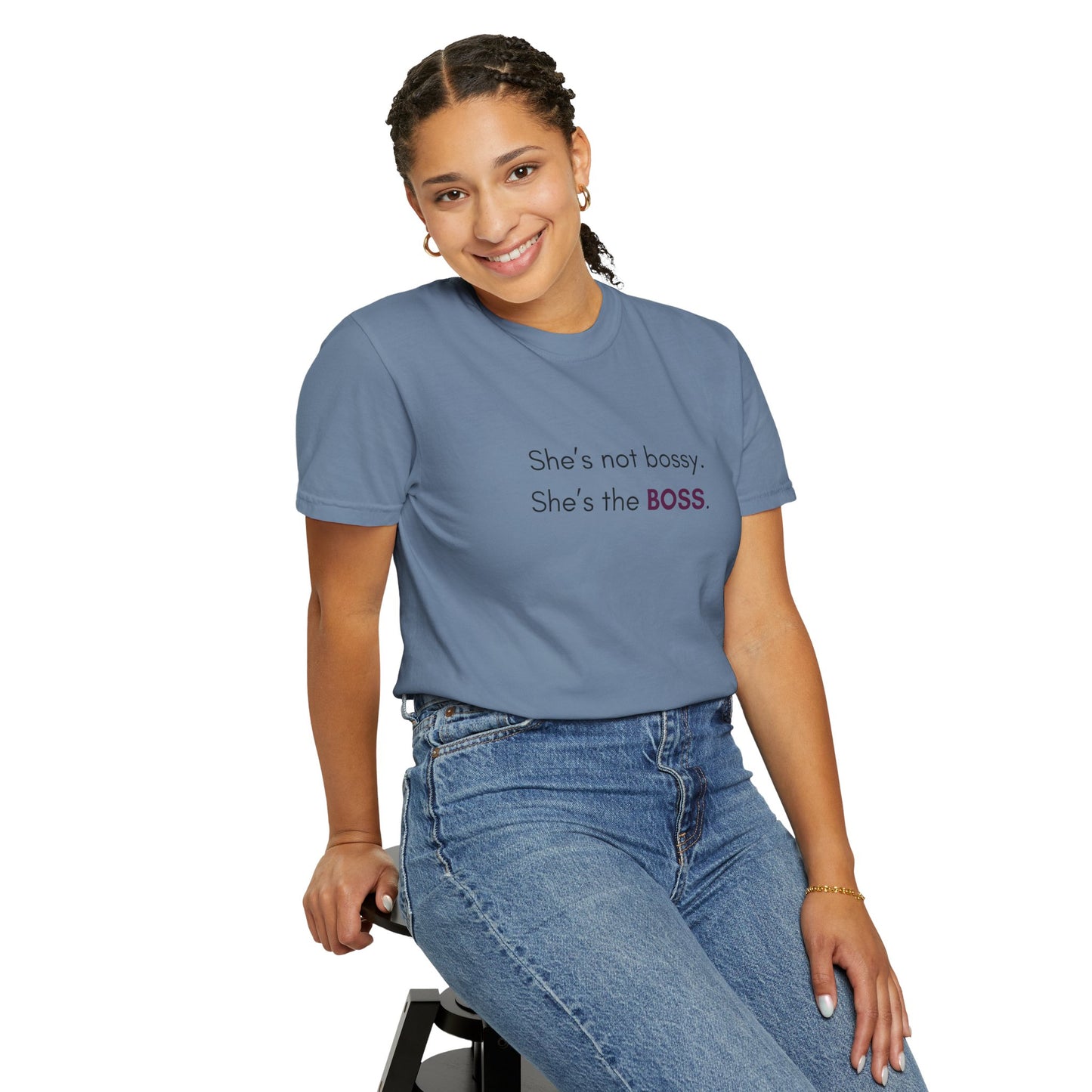 "She’s Not Bossy – She’s the BOSS!" Empowerment Tee