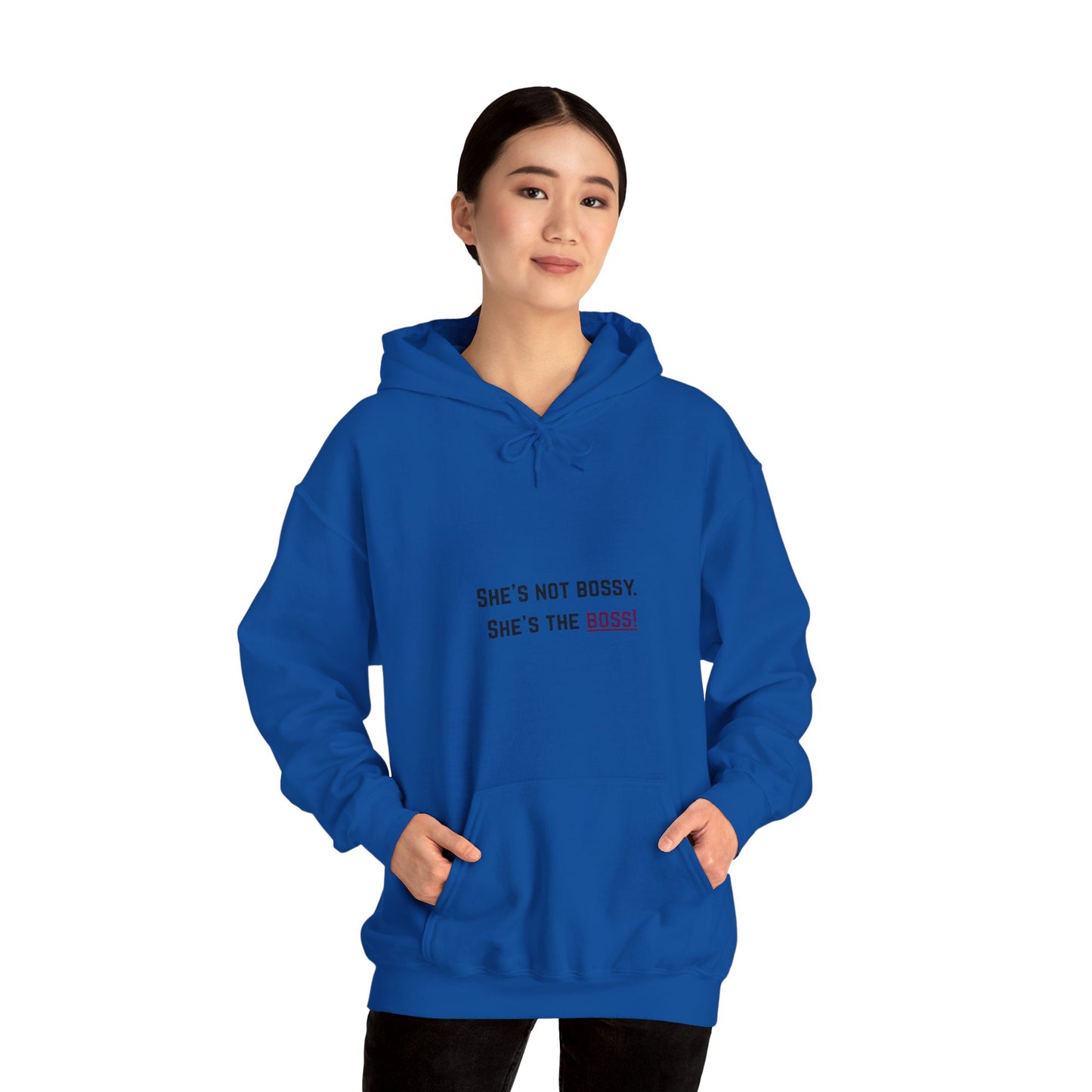 "She’s the BOSS" Statement Hoodie – Power Meets Comfort