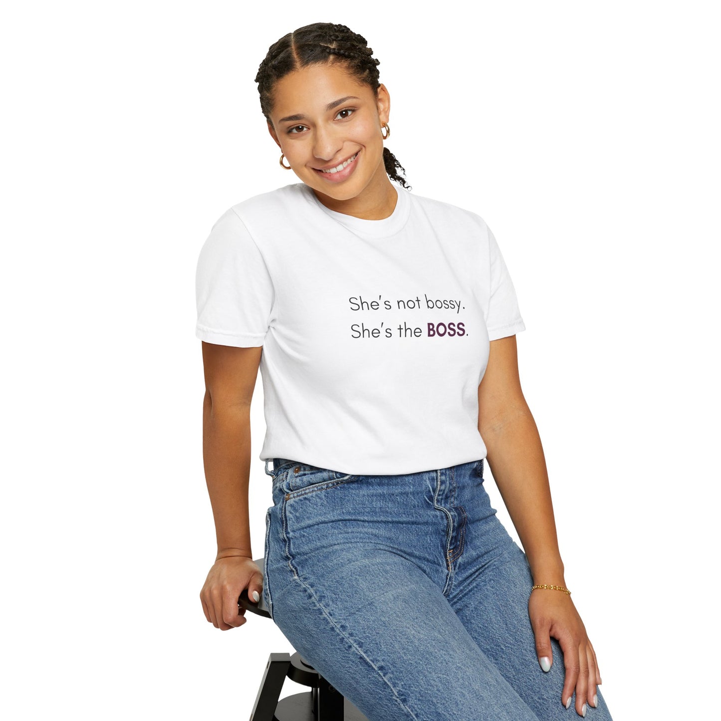 "She’s Not Bossy – She’s the BOSS!" Empowerment Tee