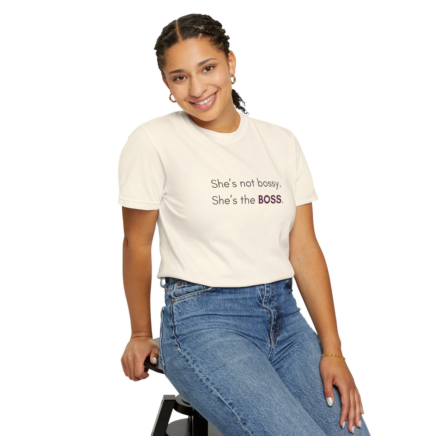 "She’s Not Bossy – She’s the BOSS!" Empowerment Tee