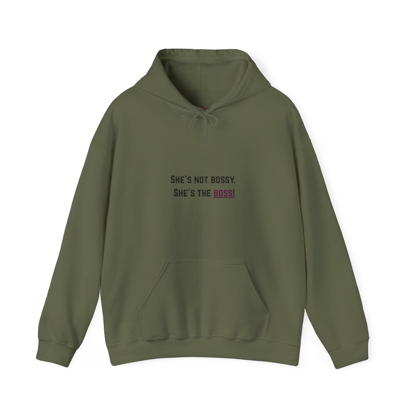"She’s the BOSS" Statement Hoodie – Power Meets Comfort