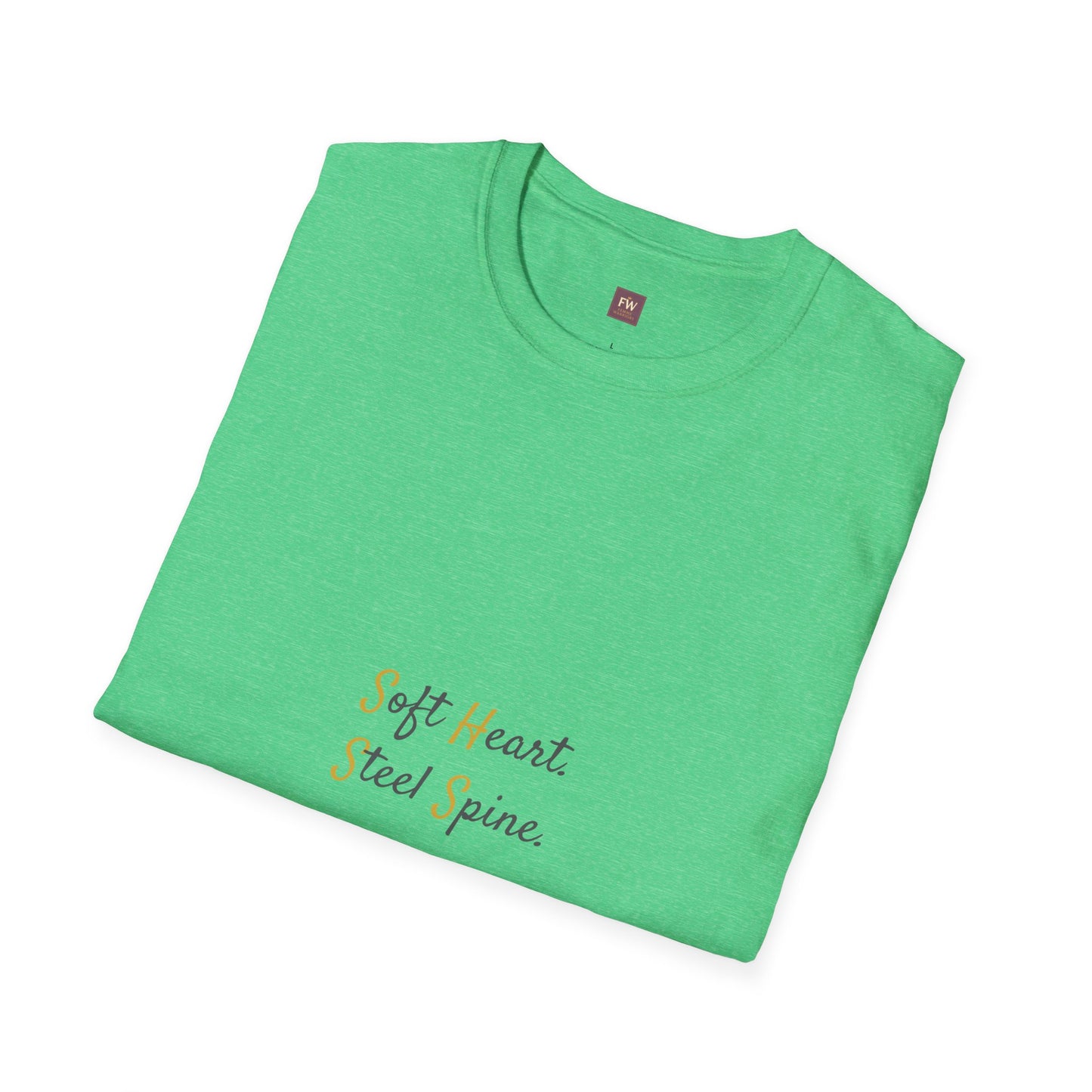 "Soft Heart. Steel Spine." Resilience Tee for Women