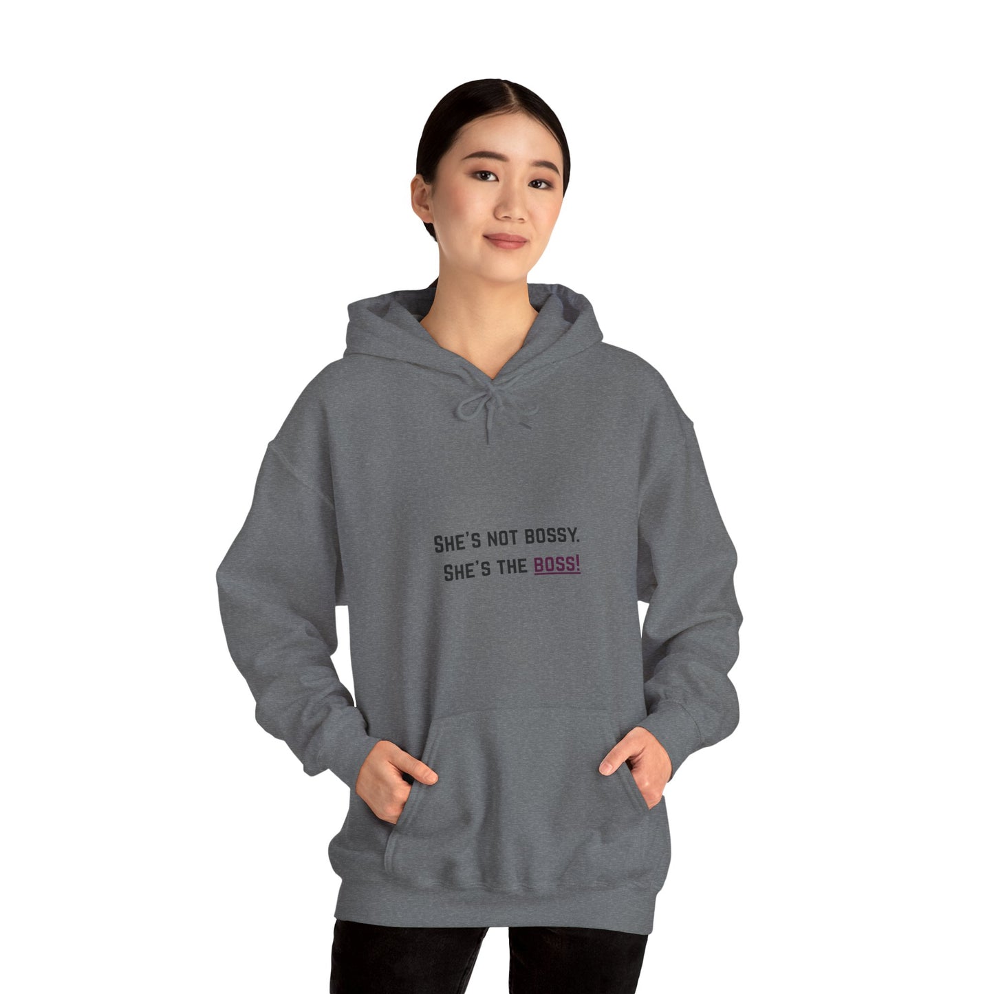 "She’s the BOSS" Statement Hoodie – Power Meets Comfort