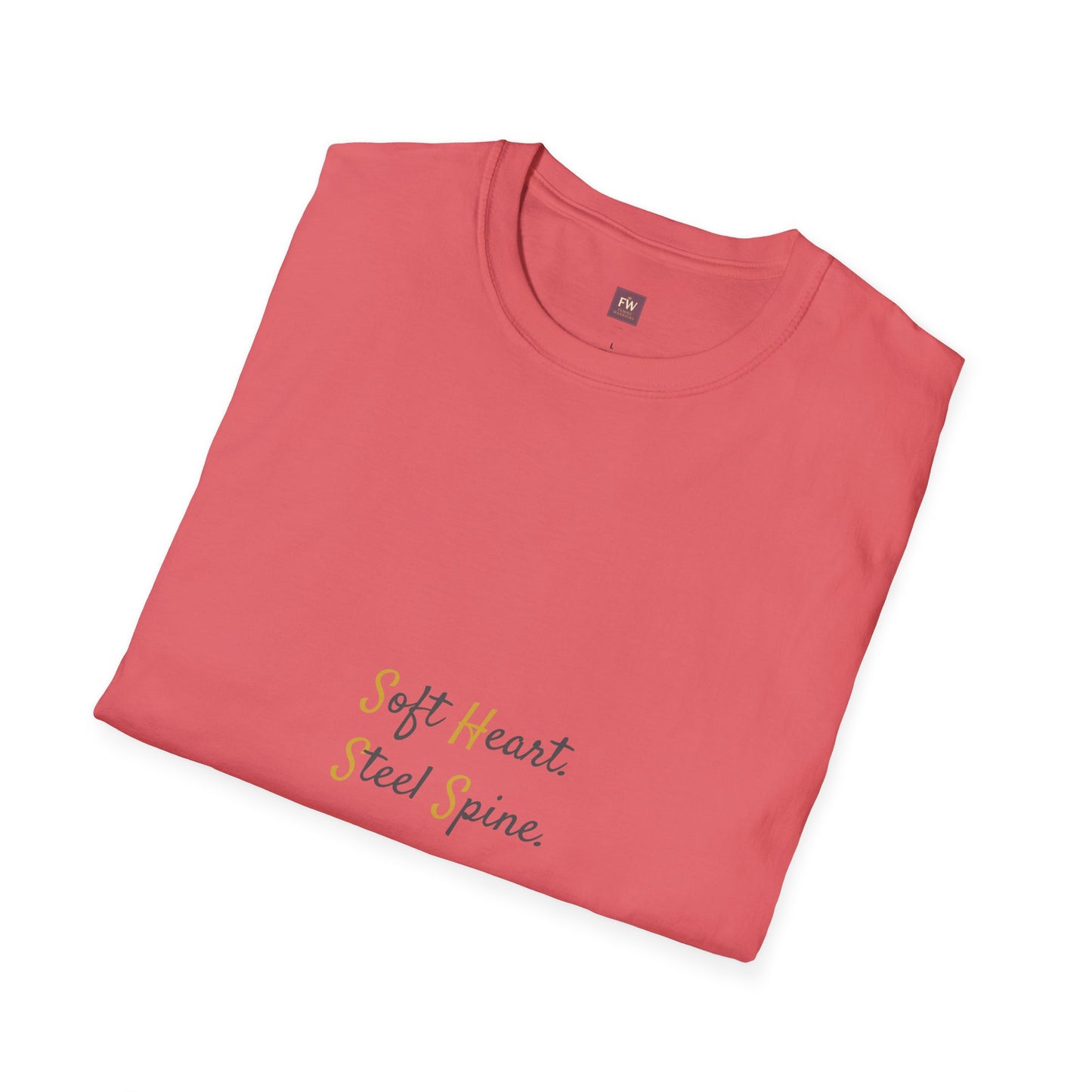 "Soft Heart. Steel Spine." Resilience Tee for Women