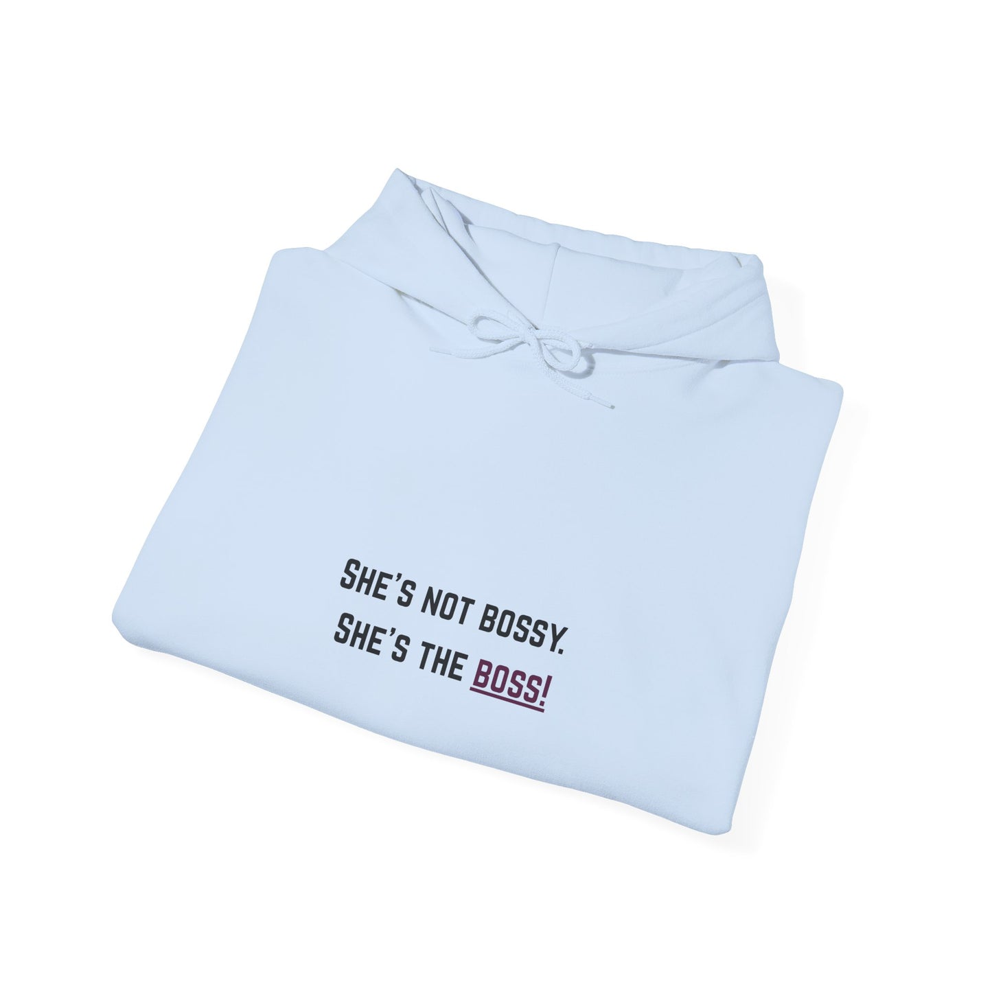 "She’s the BOSS" Statement Hoodie – Power Meets Comfort