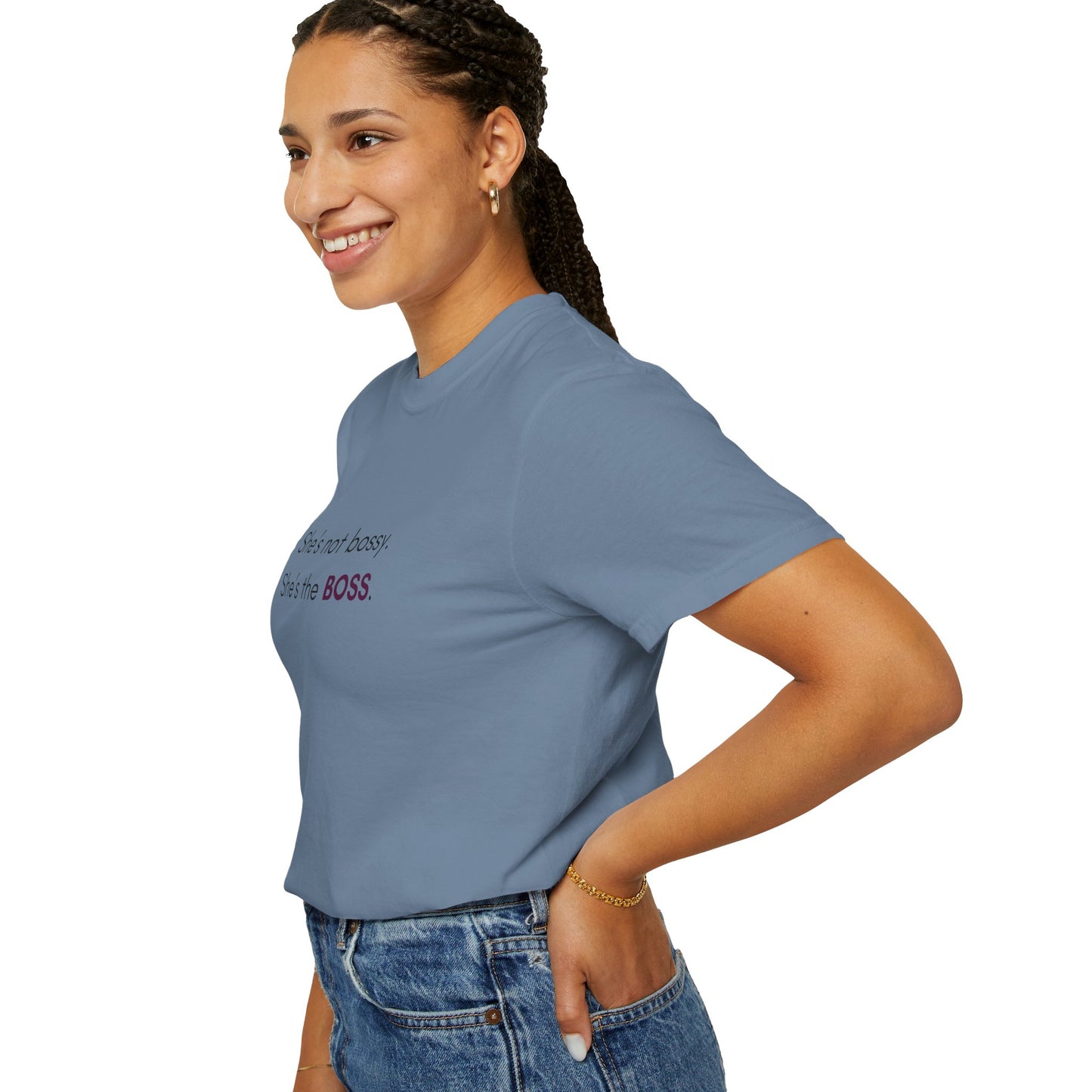 "She’s Not Bossy – She’s the BOSS!" Empowerment Tee