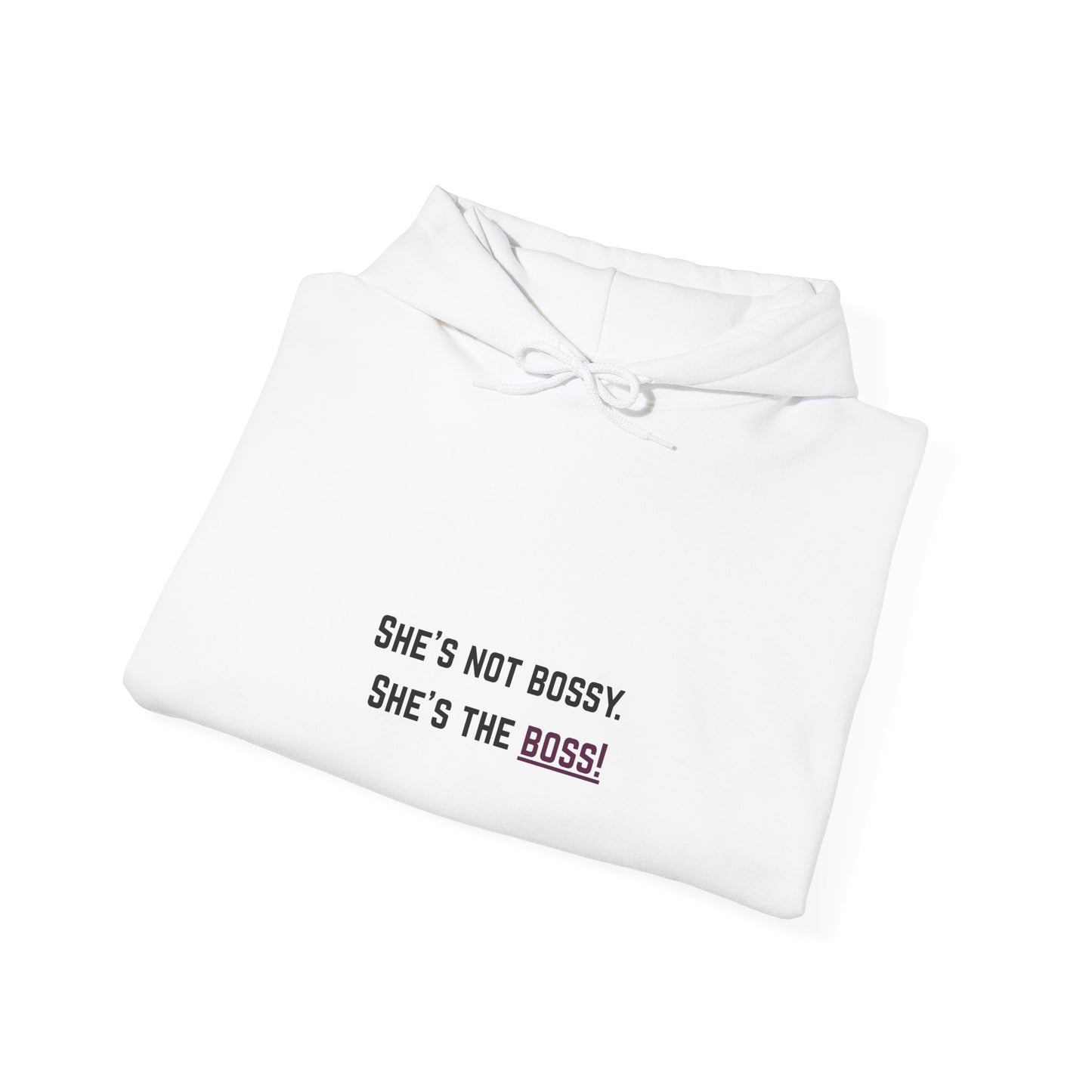 "She’s the BOSS" Statement Hoodie – Power Meets Comfort