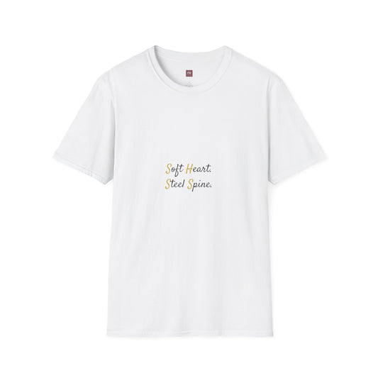 "Soft Heart. Steel Spine." Resilience Tee for Women