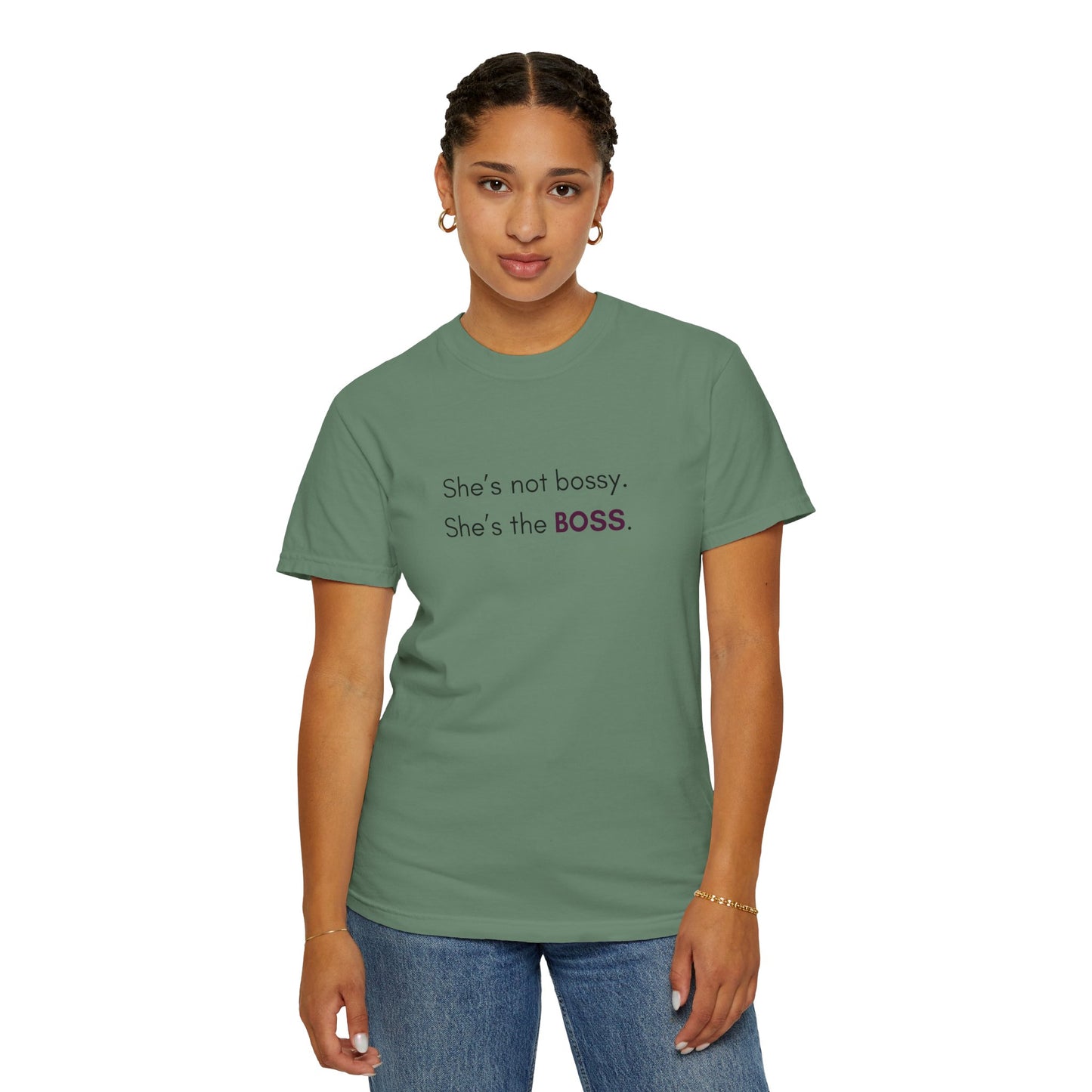 "She’s Not Bossy – She’s the BOSS!" Empowerment Tee