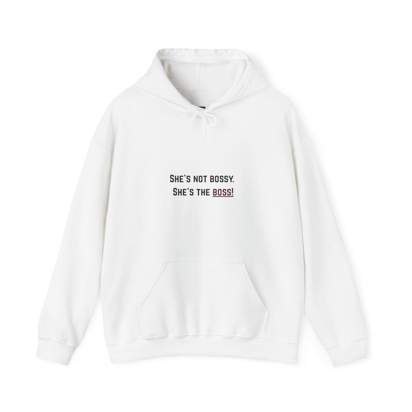 "She’s the BOSS" Statement Hoodie – Power Meets Comfort