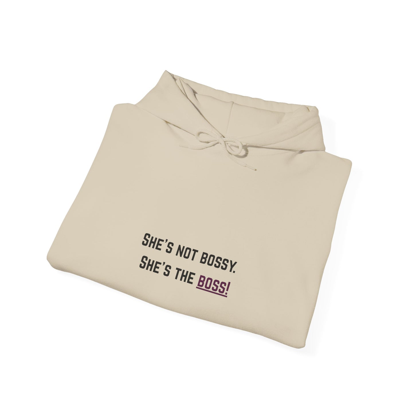 "She’s the BOSS" Statement Hoodie – Power Meets Comfort