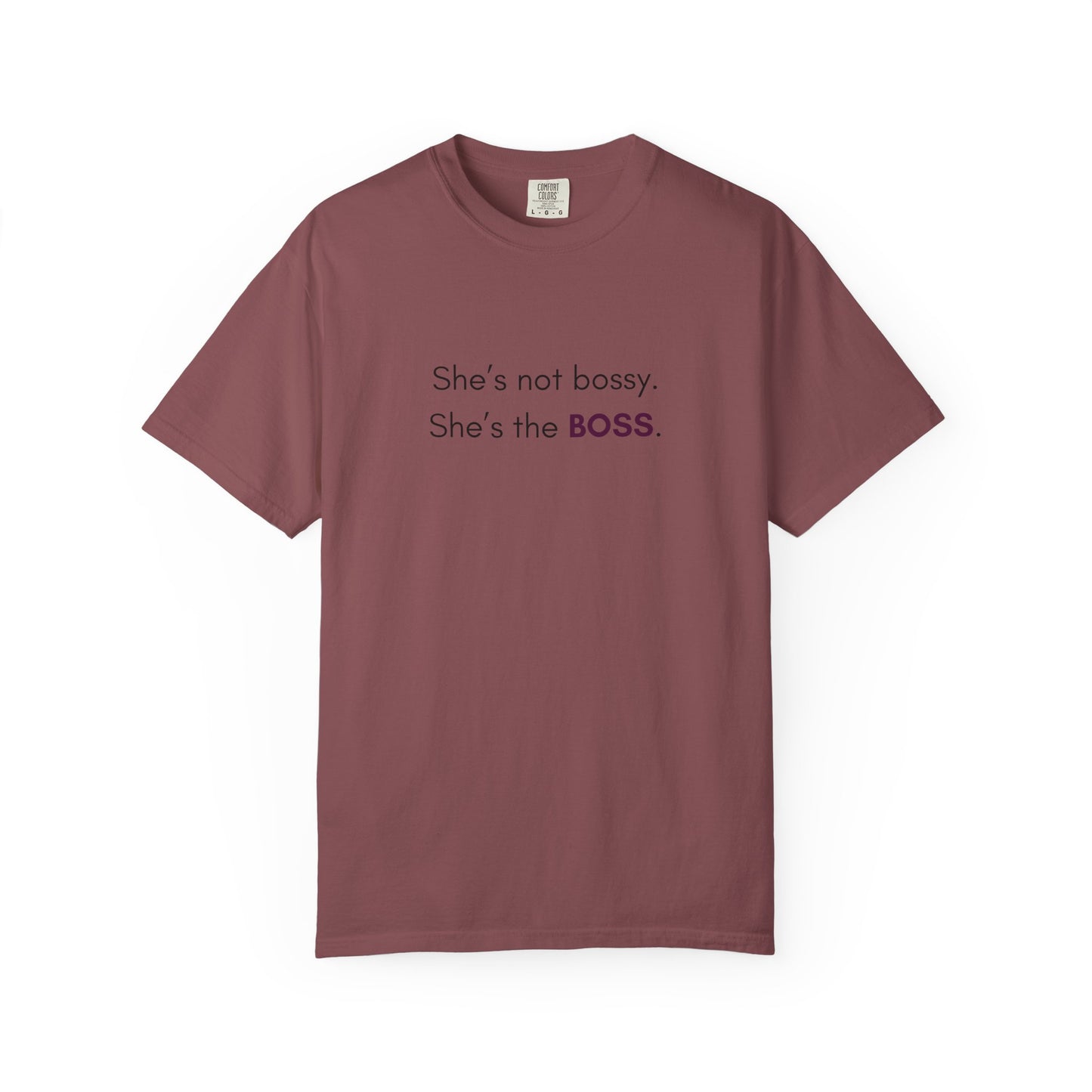 "She’s Not Bossy – She’s the BOSS!" Empowerment Tee